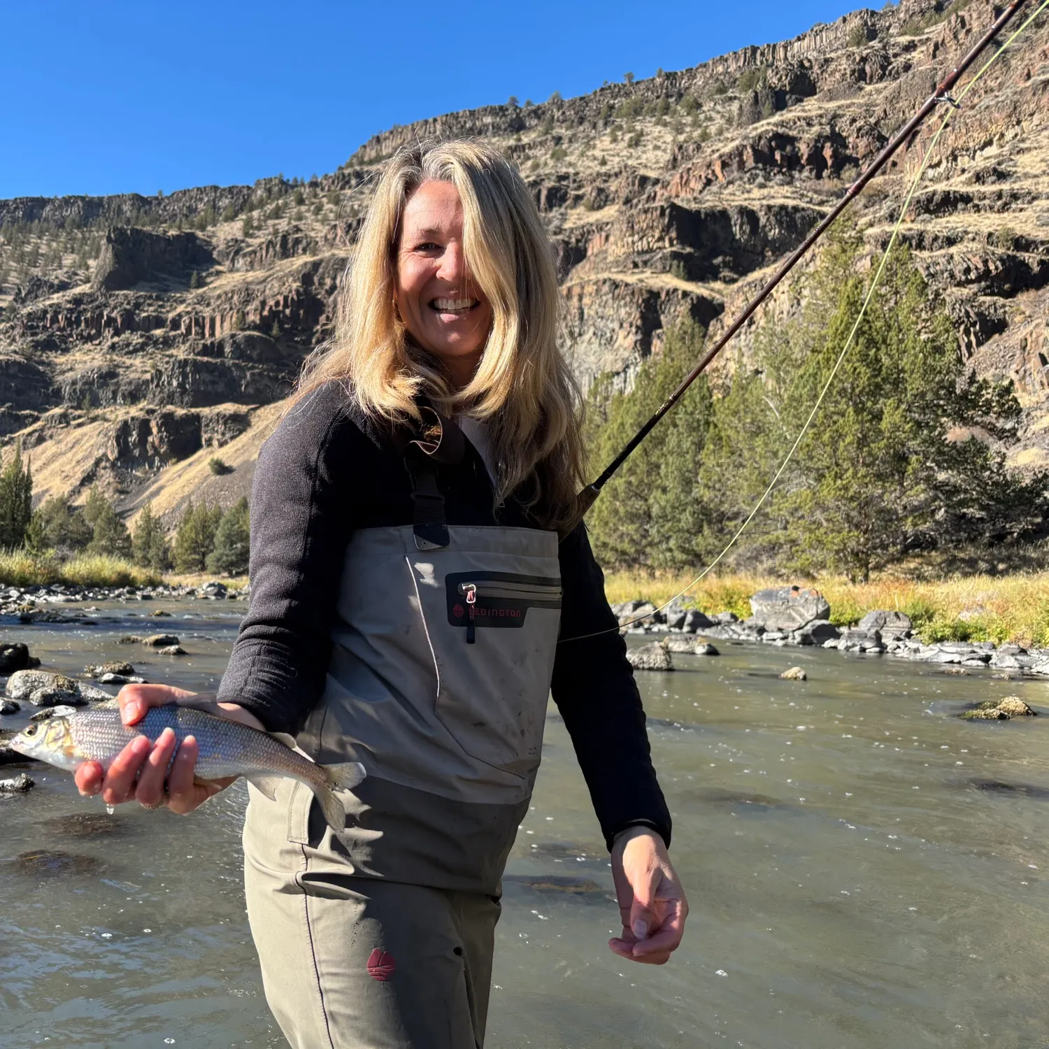 Mountain whitefish caught on Fishbrain