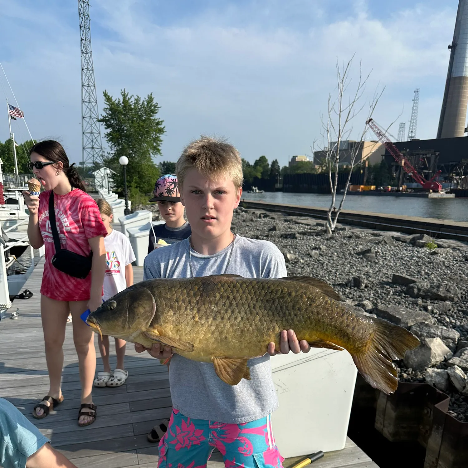 recently logged catches
