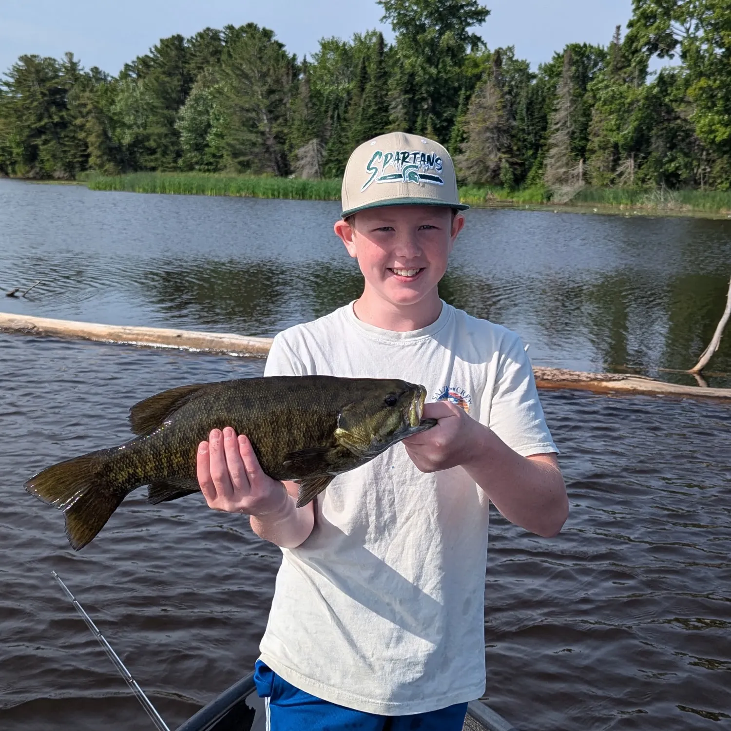 Smallmouth bass caught on Fishbrain