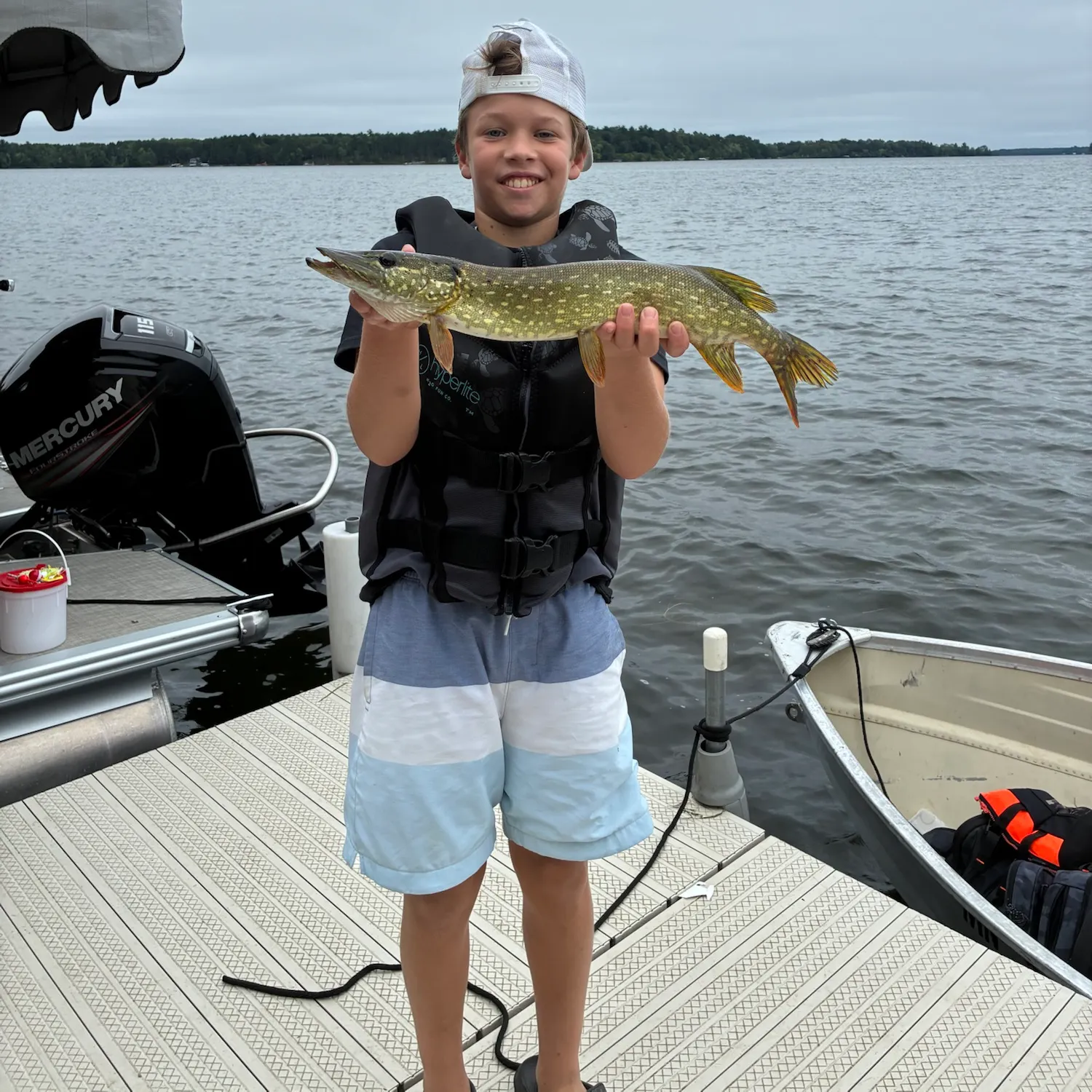Northern pike caught on Fishbrain