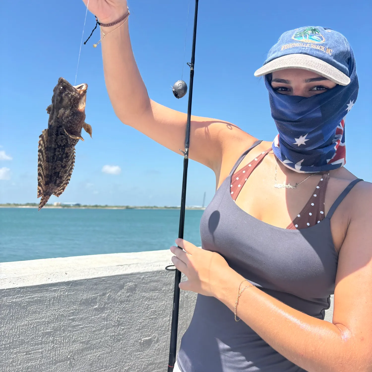 The most recent Gulf toadfish catches on Fishbrain