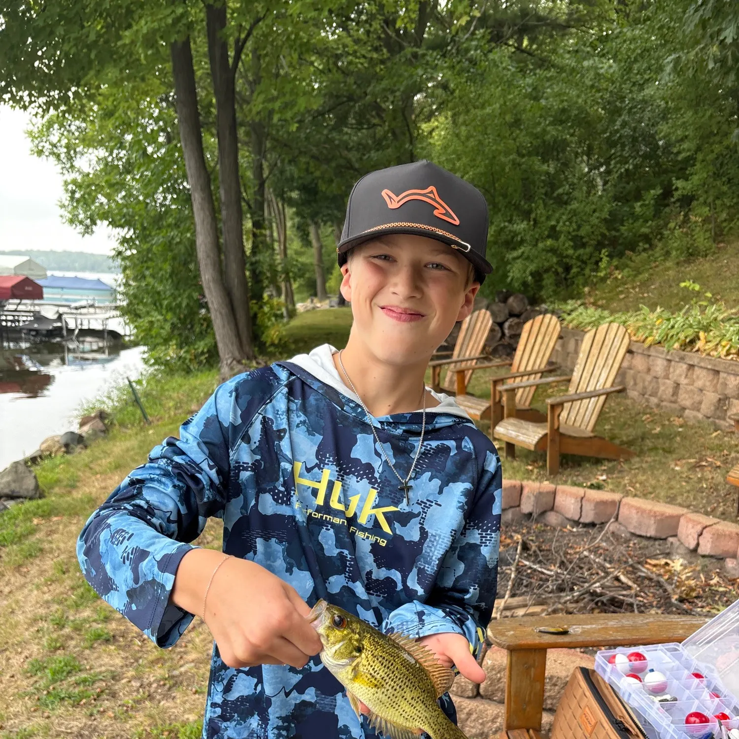 Rock bass caught on Fishbrain