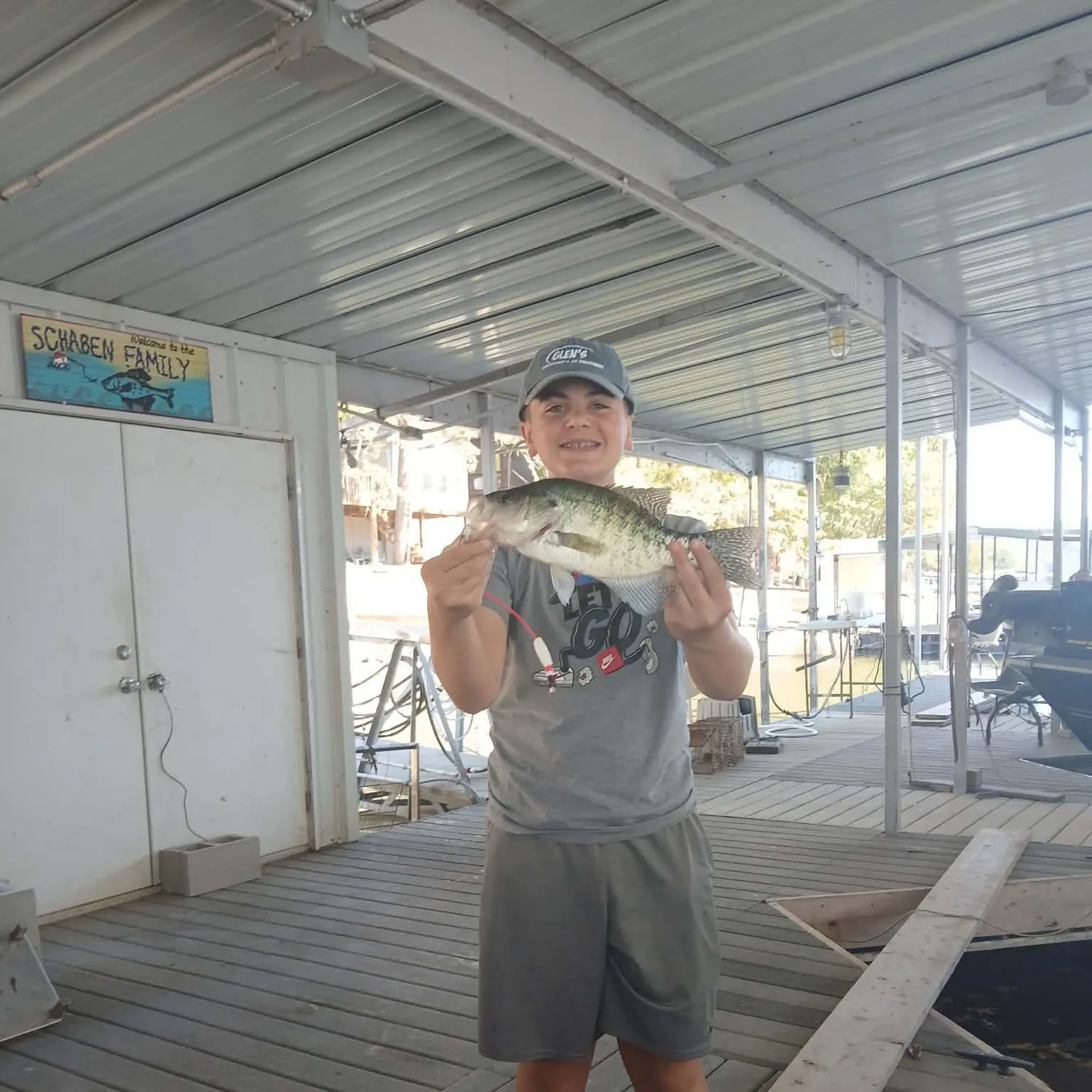 White crappie caught on Fishbrain