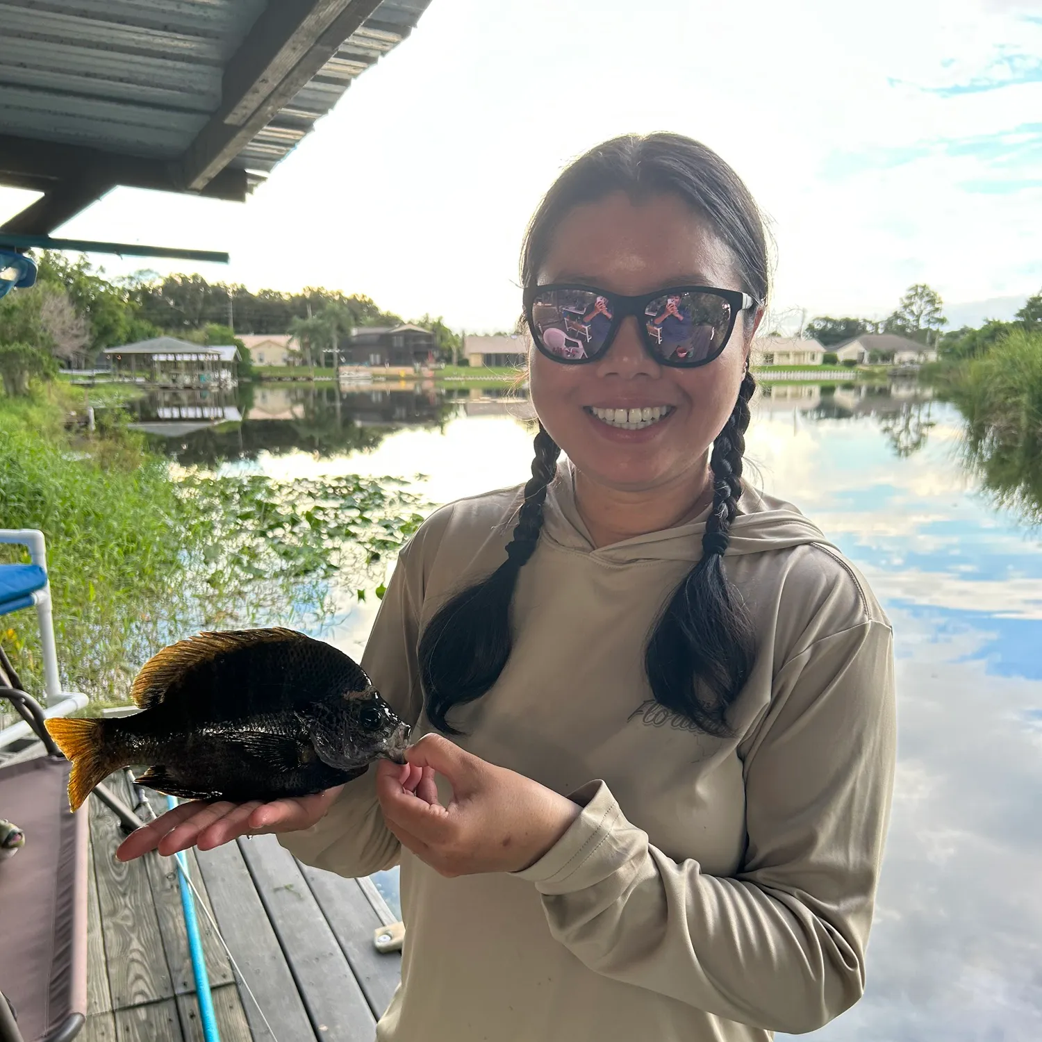 Bluegill caught on Fishbrain