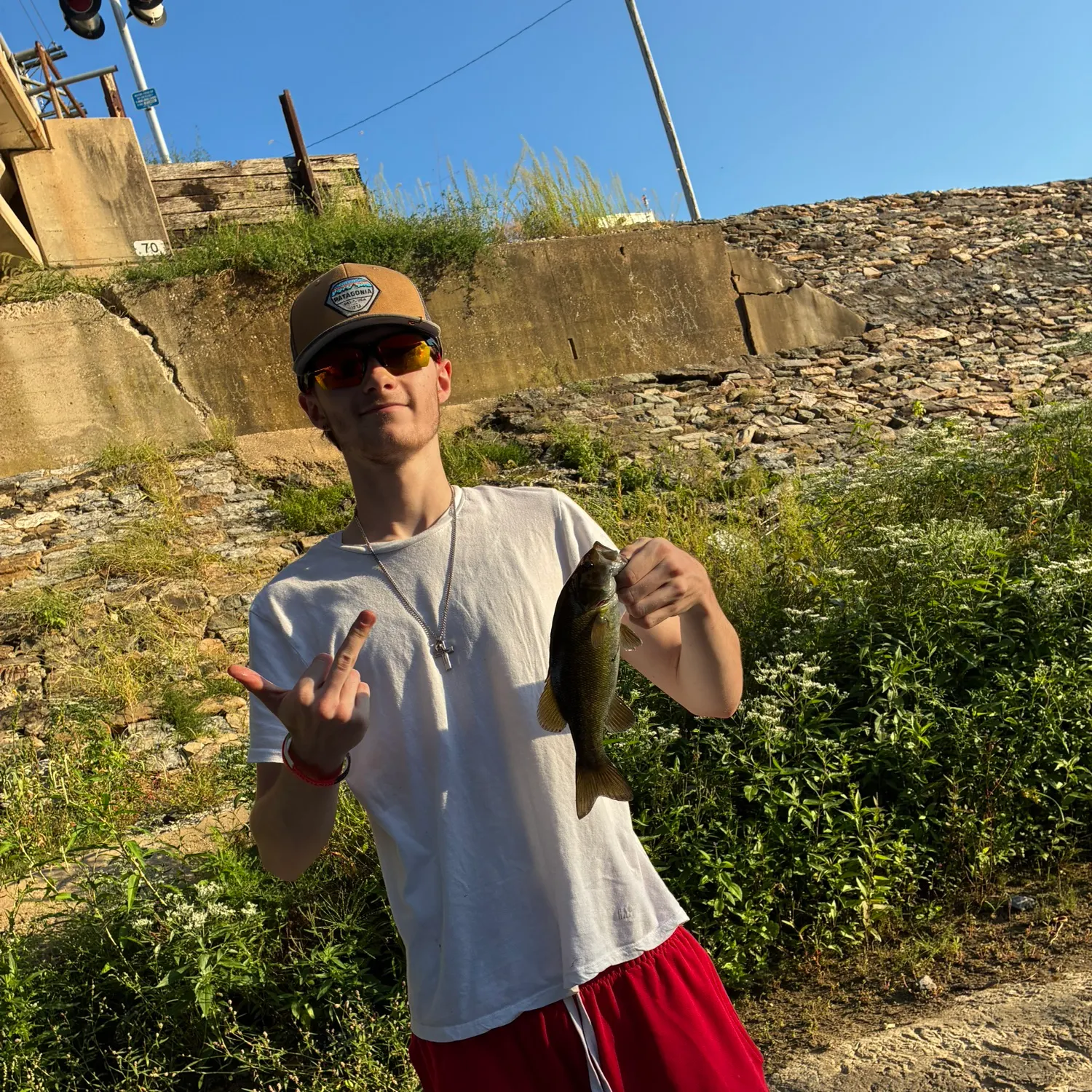 Smallmouth bass caught on Fishbrain