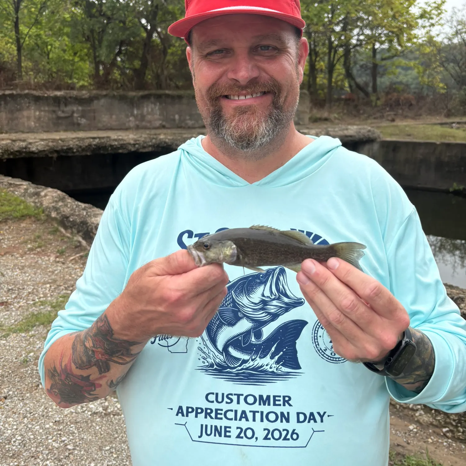 Smallmouth bass caught on Fishbrain