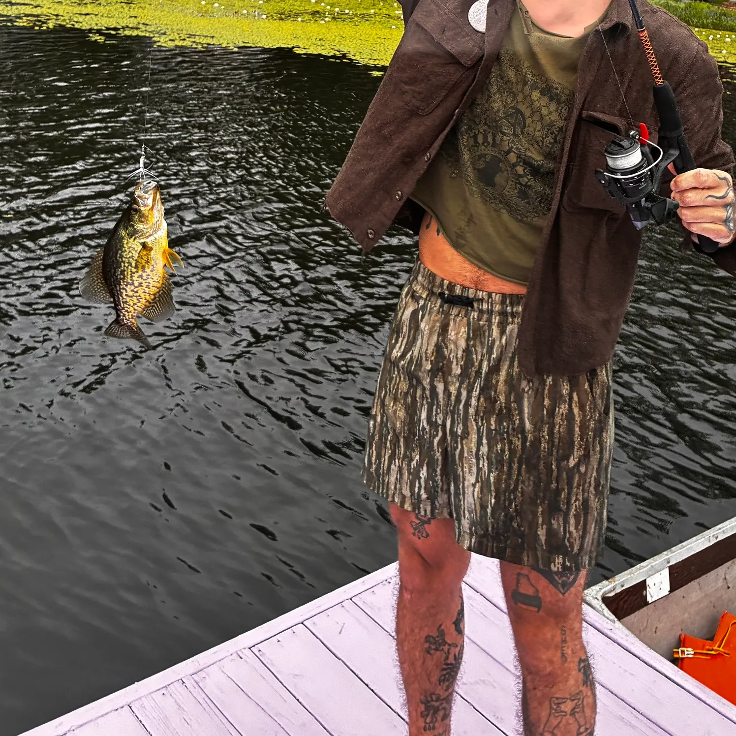 recently logged catches