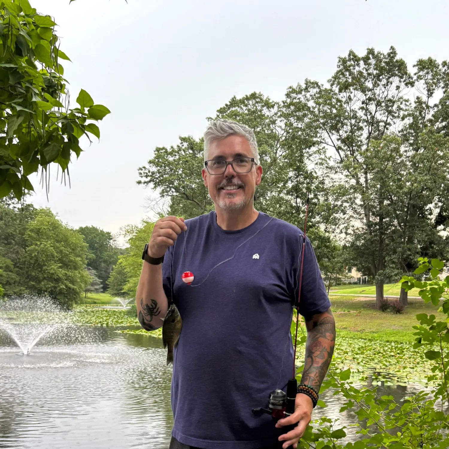 recently logged catches