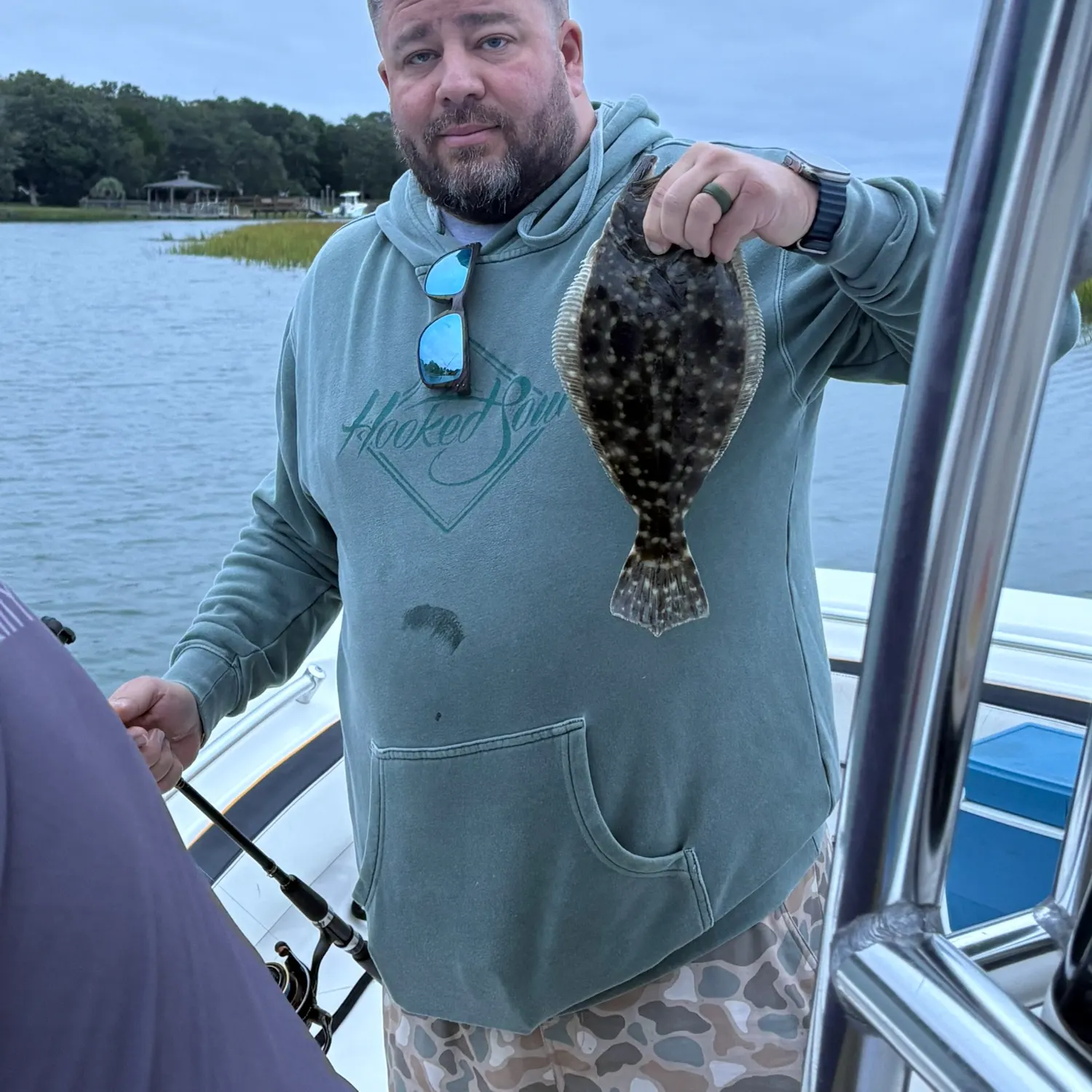 Summer flounder caught on Fishbrain