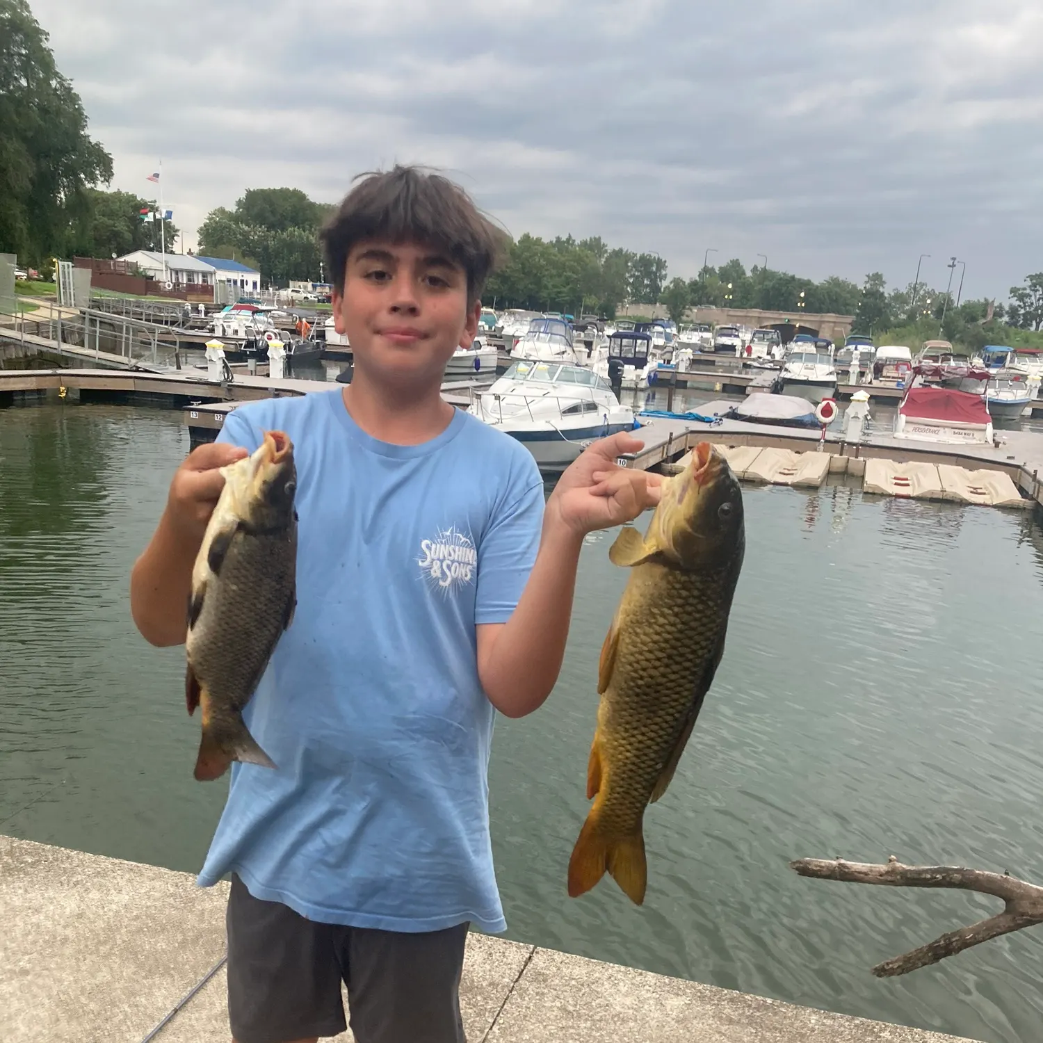 recently logged catches