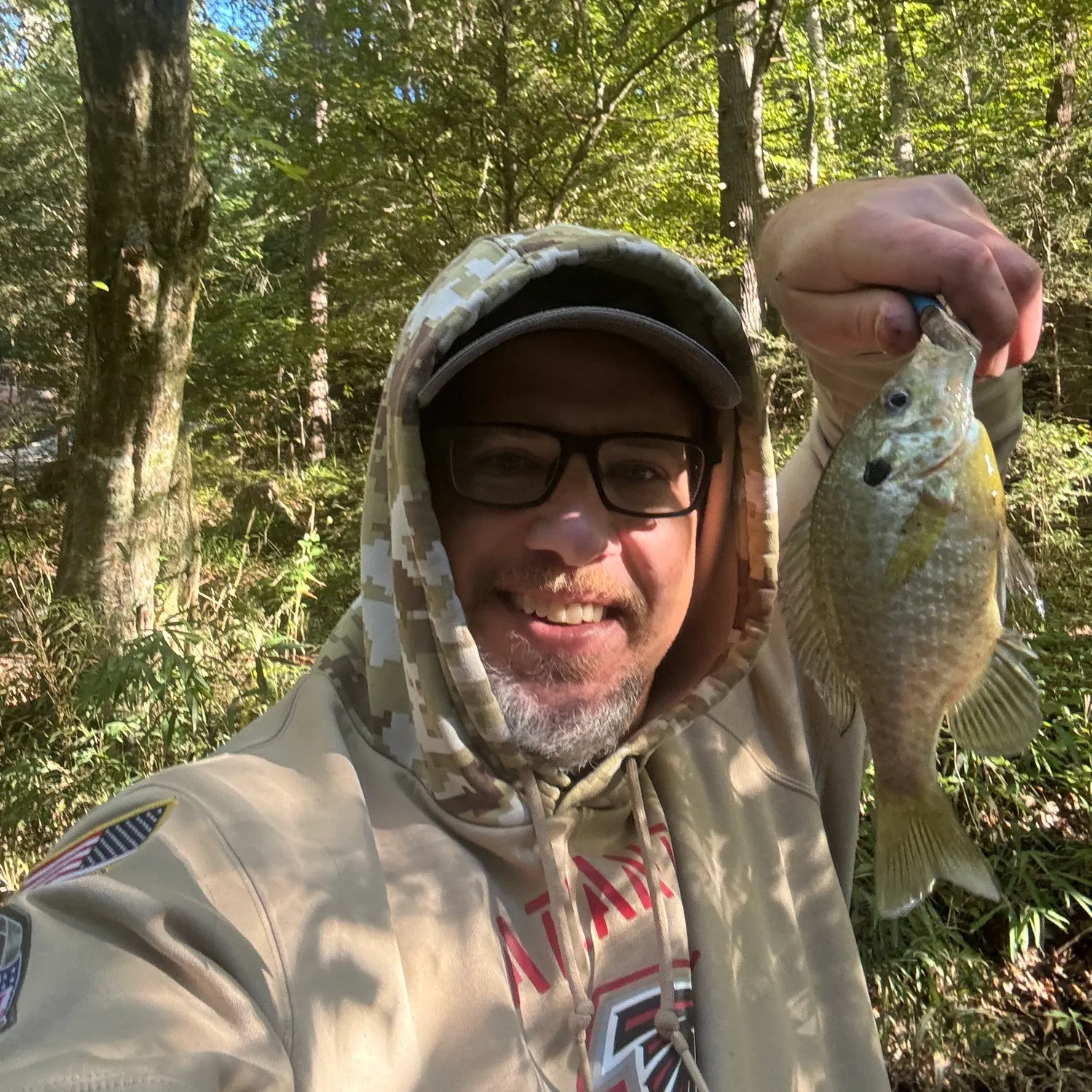 Bluegill caught on Fishbrain