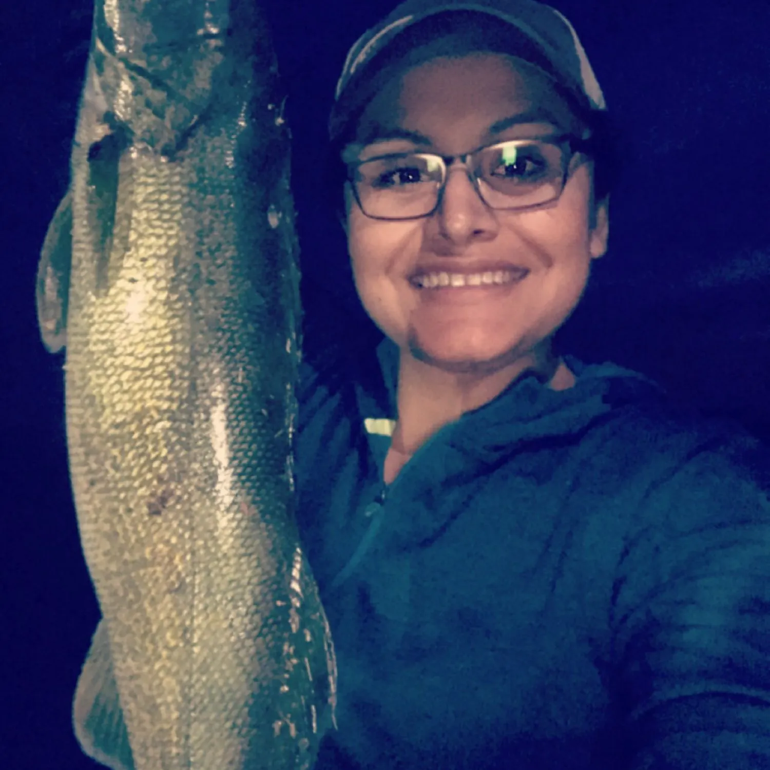 Walleye caught on Fishbrain