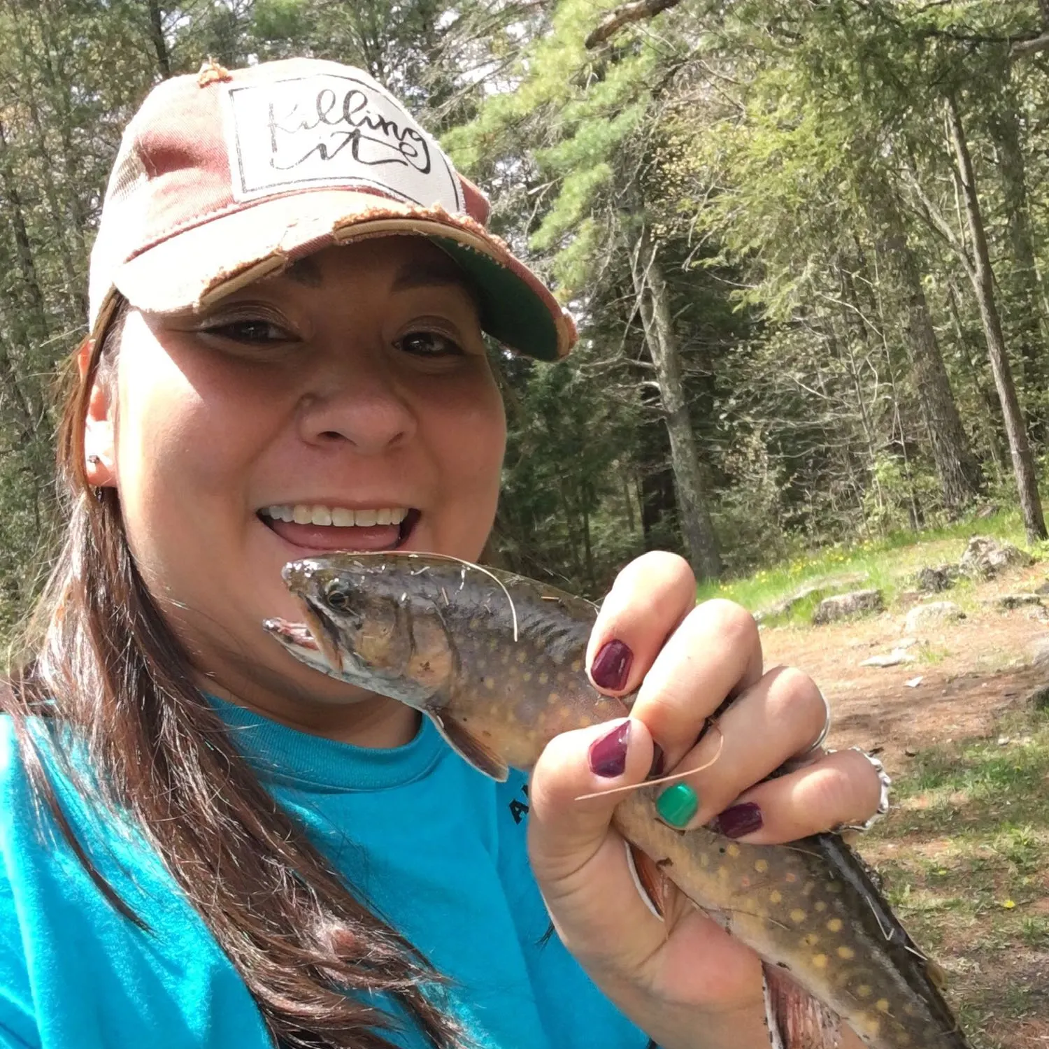 recently logged catches