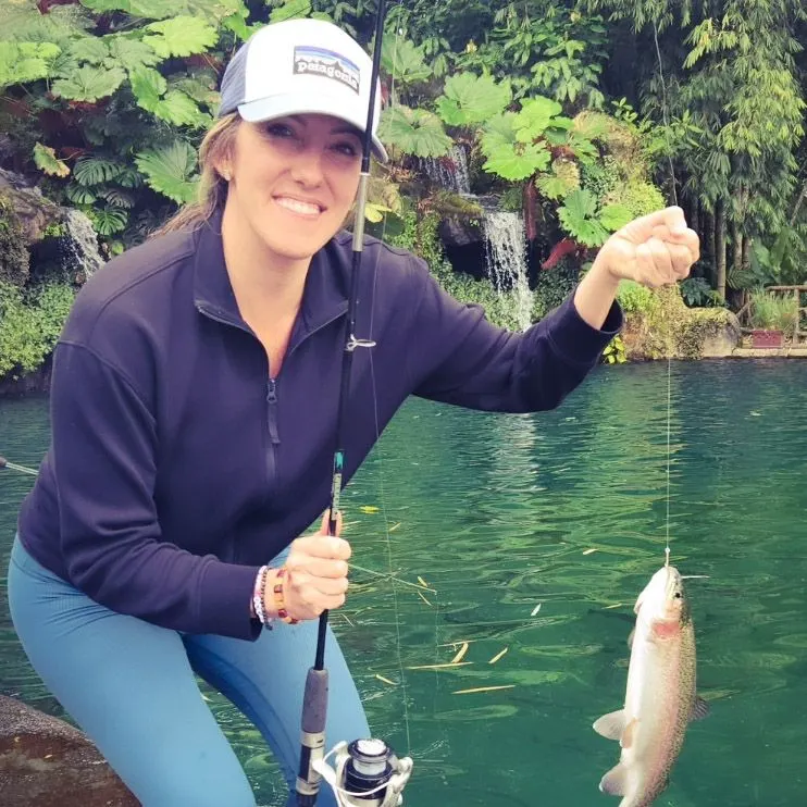 Rainbow trout caught on Fishbrain
