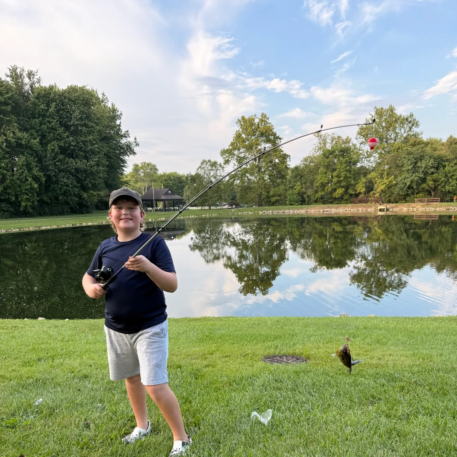 Bluegill caught on Fishbrain