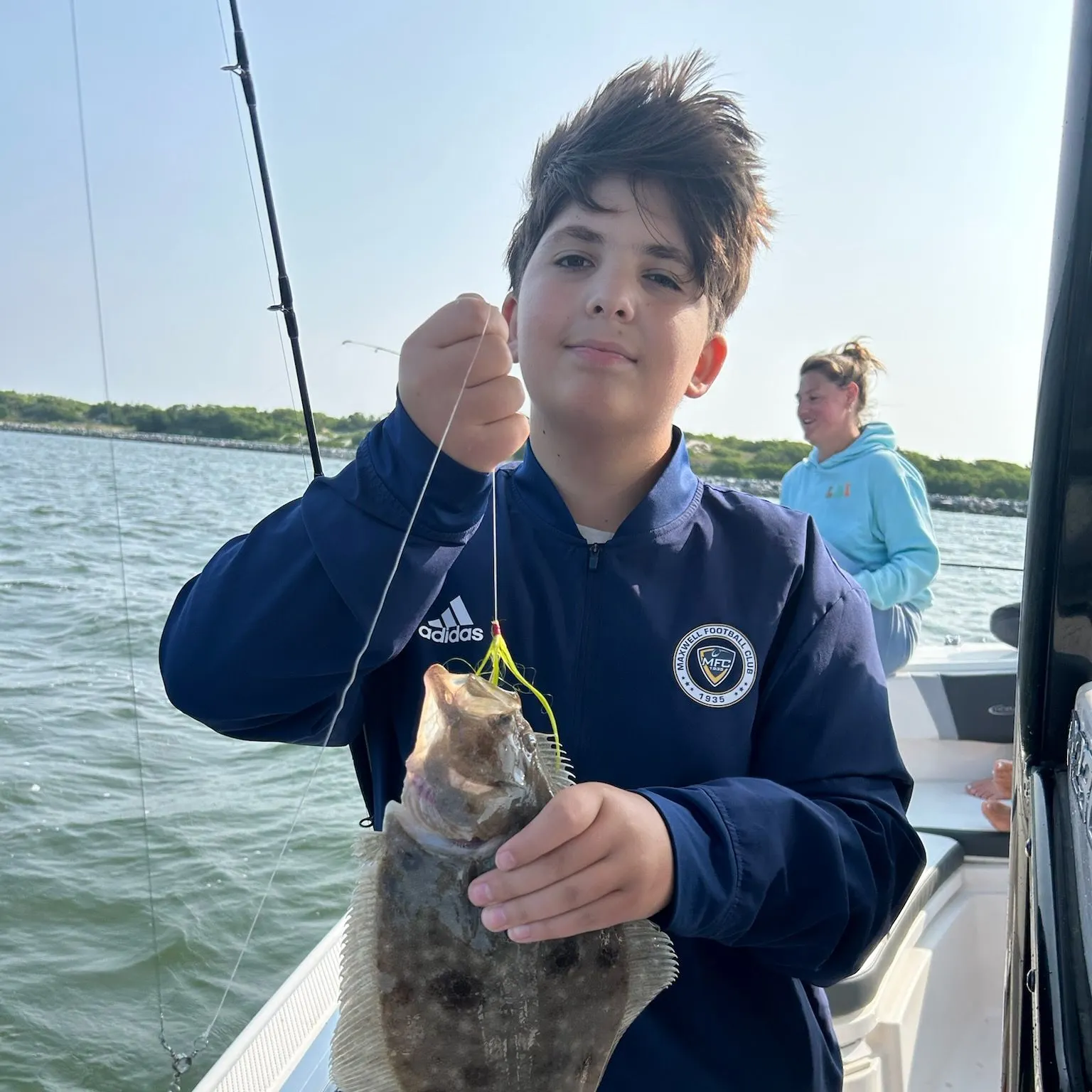 Summer flounder caught on Fishbrain