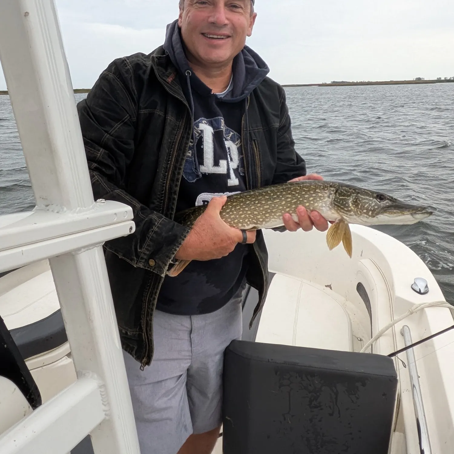 Northern pike caught on Fishbrain