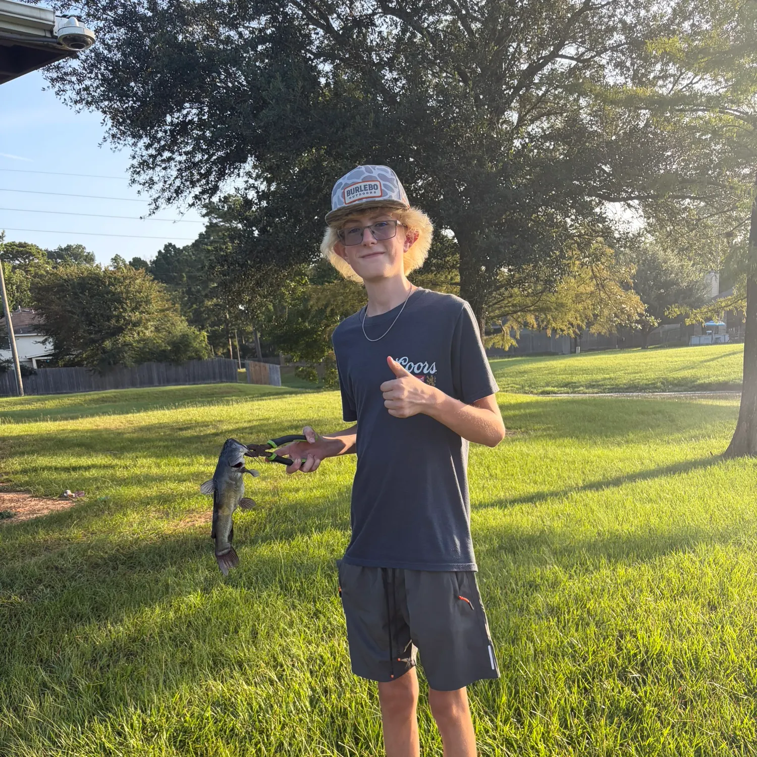 Channel catfish caught on Fishbrain