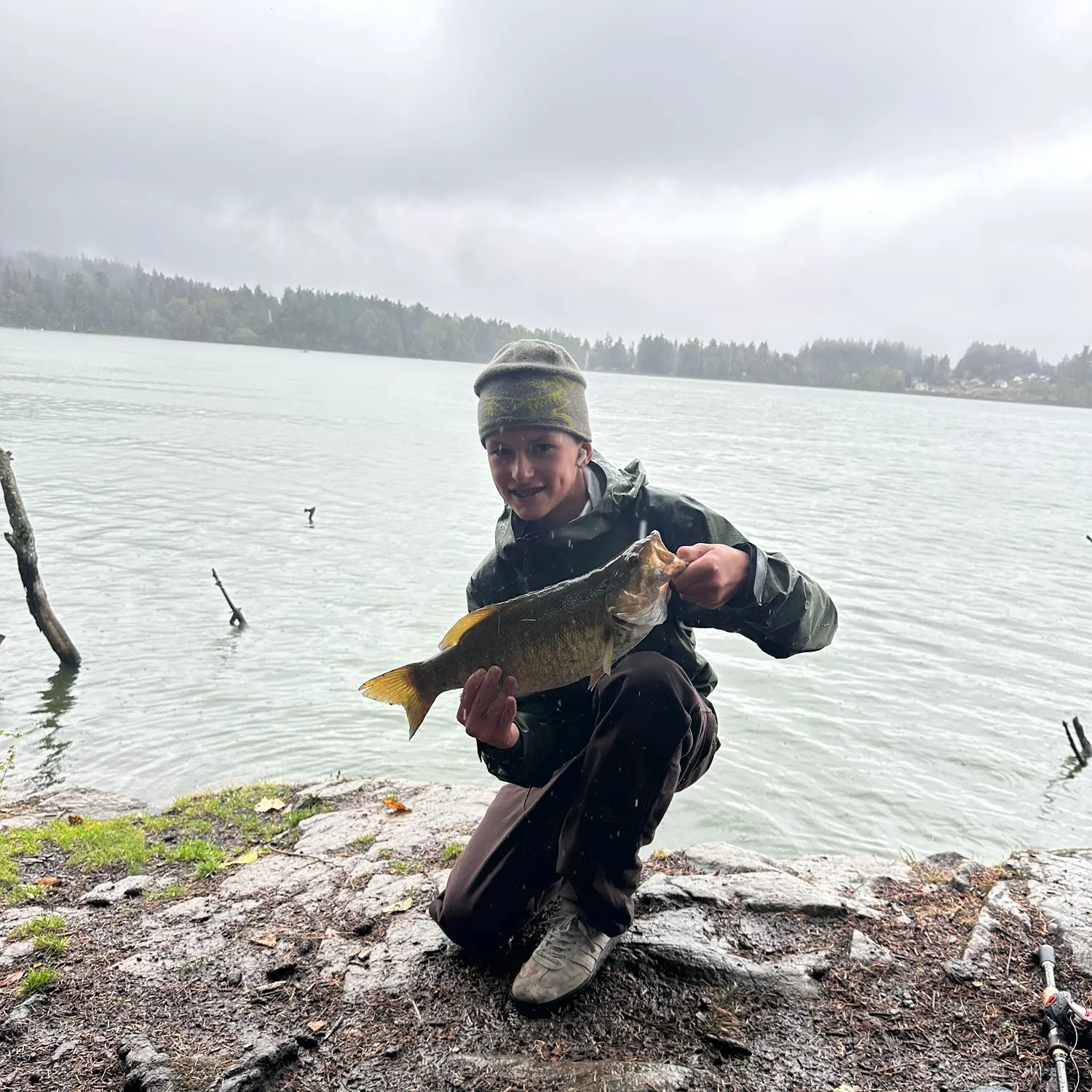 Smallmouth bass caught on Fishbrain