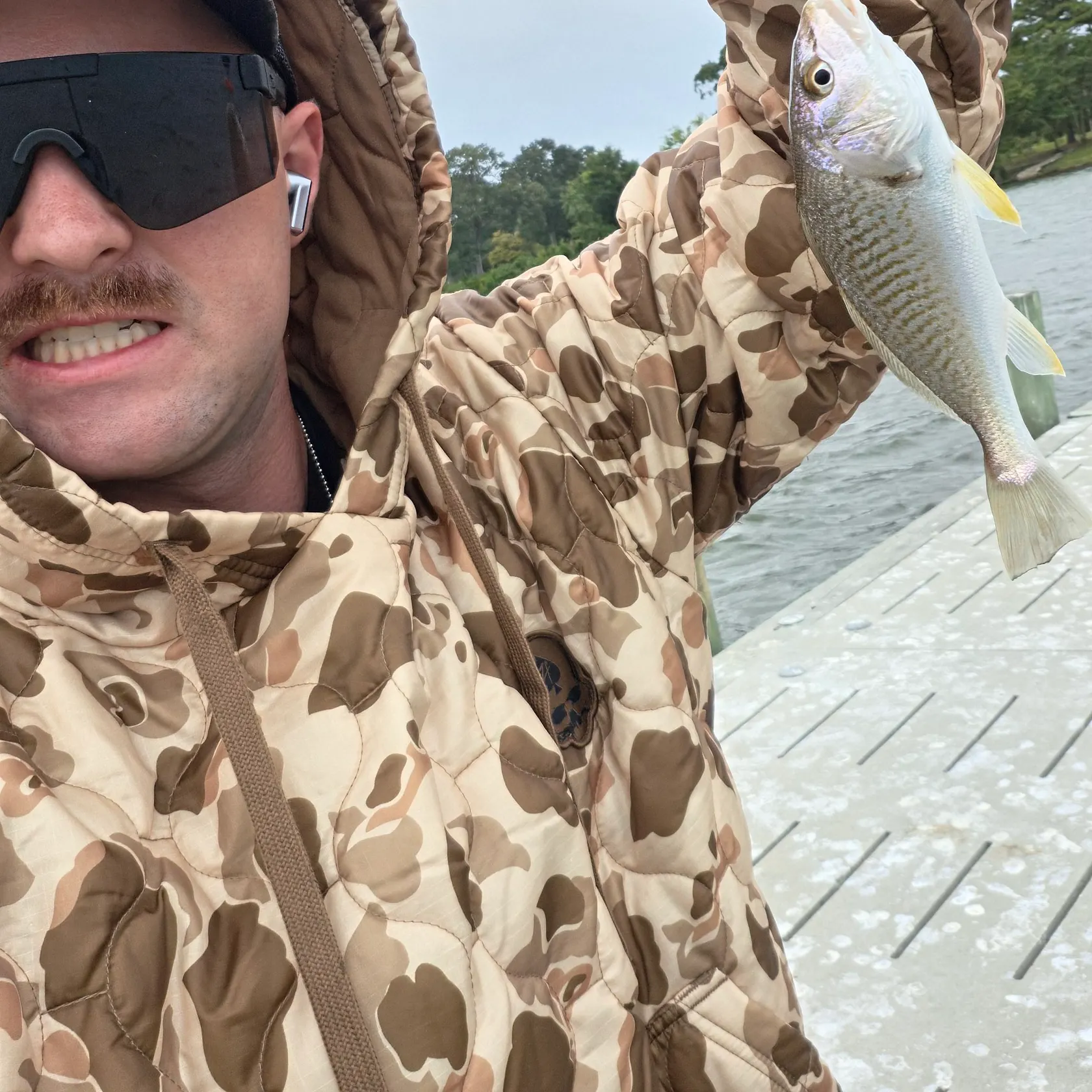 Atlantic croaker caught on Fishbrain