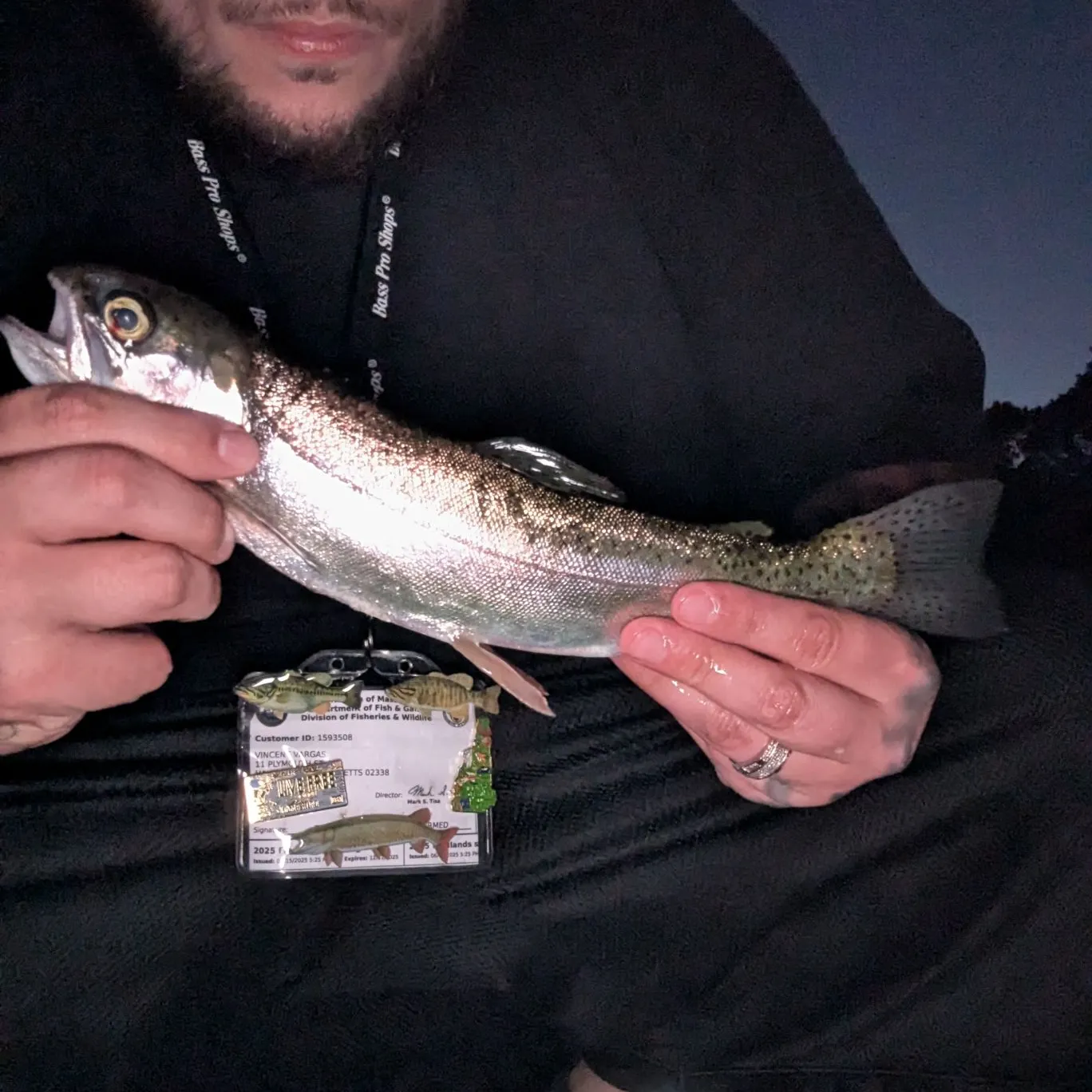 recently logged catches