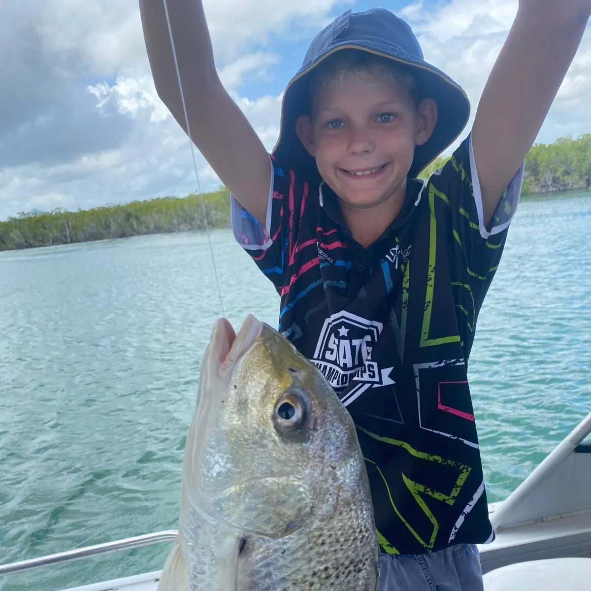 The most recent Silver grunter catches on Fishbrain