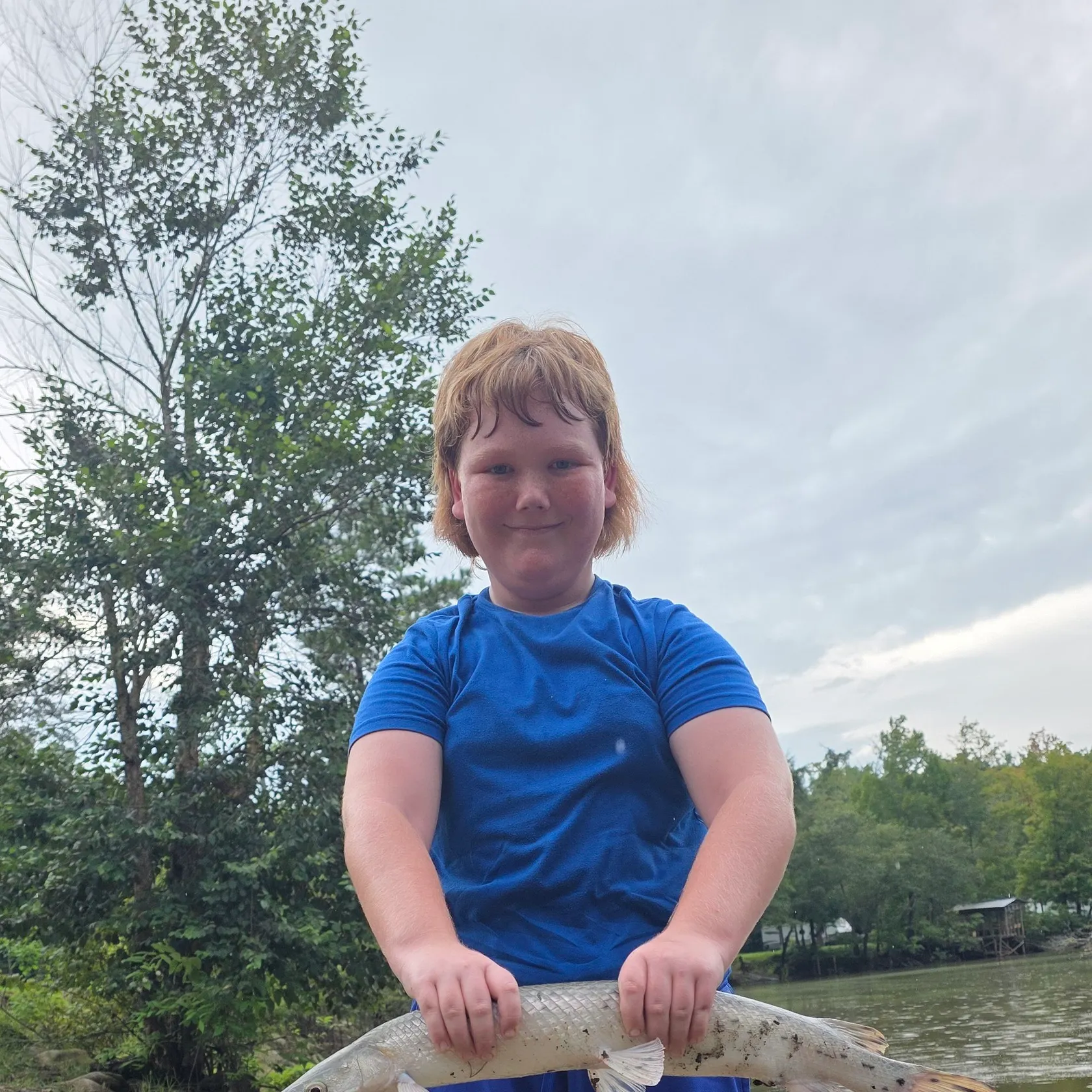 Longnose gar caught on Fishbrain