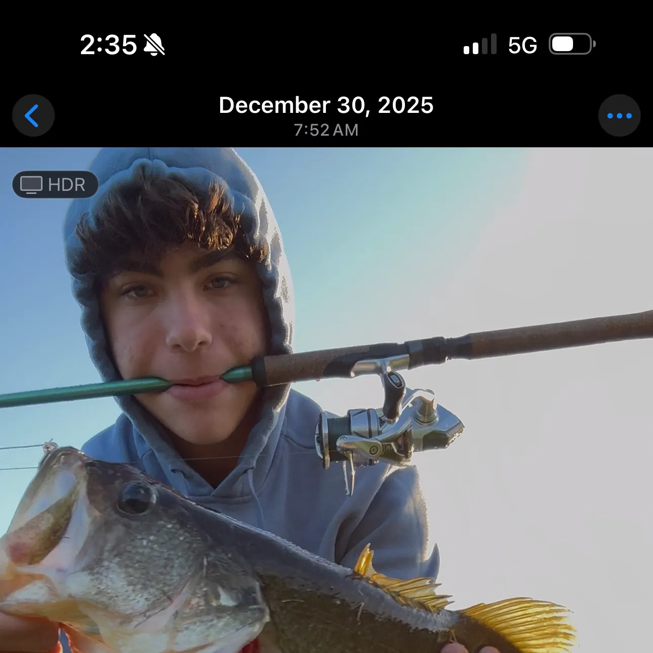 recently logged catches