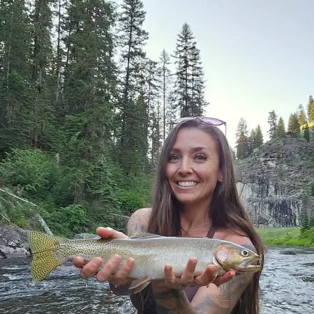 Cutthroat trout caught on Fishbrain