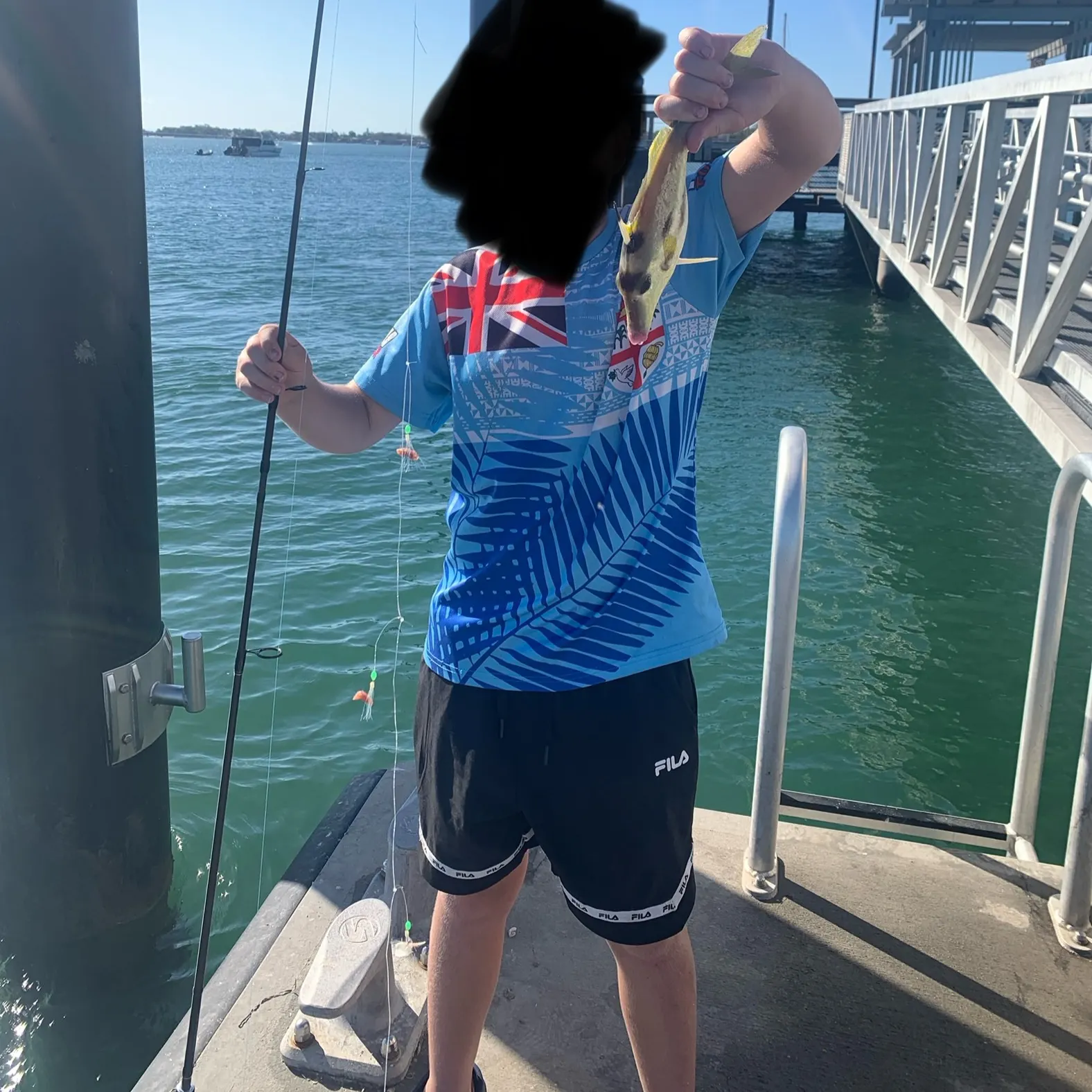 The most recent Black-flag tripodfish catches on Fishbrain
