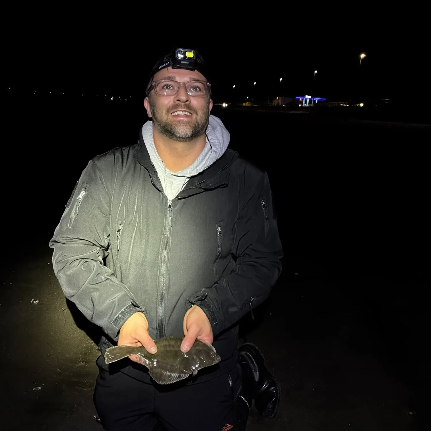 European flounder caught on Fishbrain