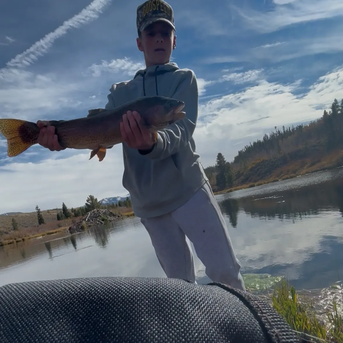 Rainbow trout caught on Fishbrain