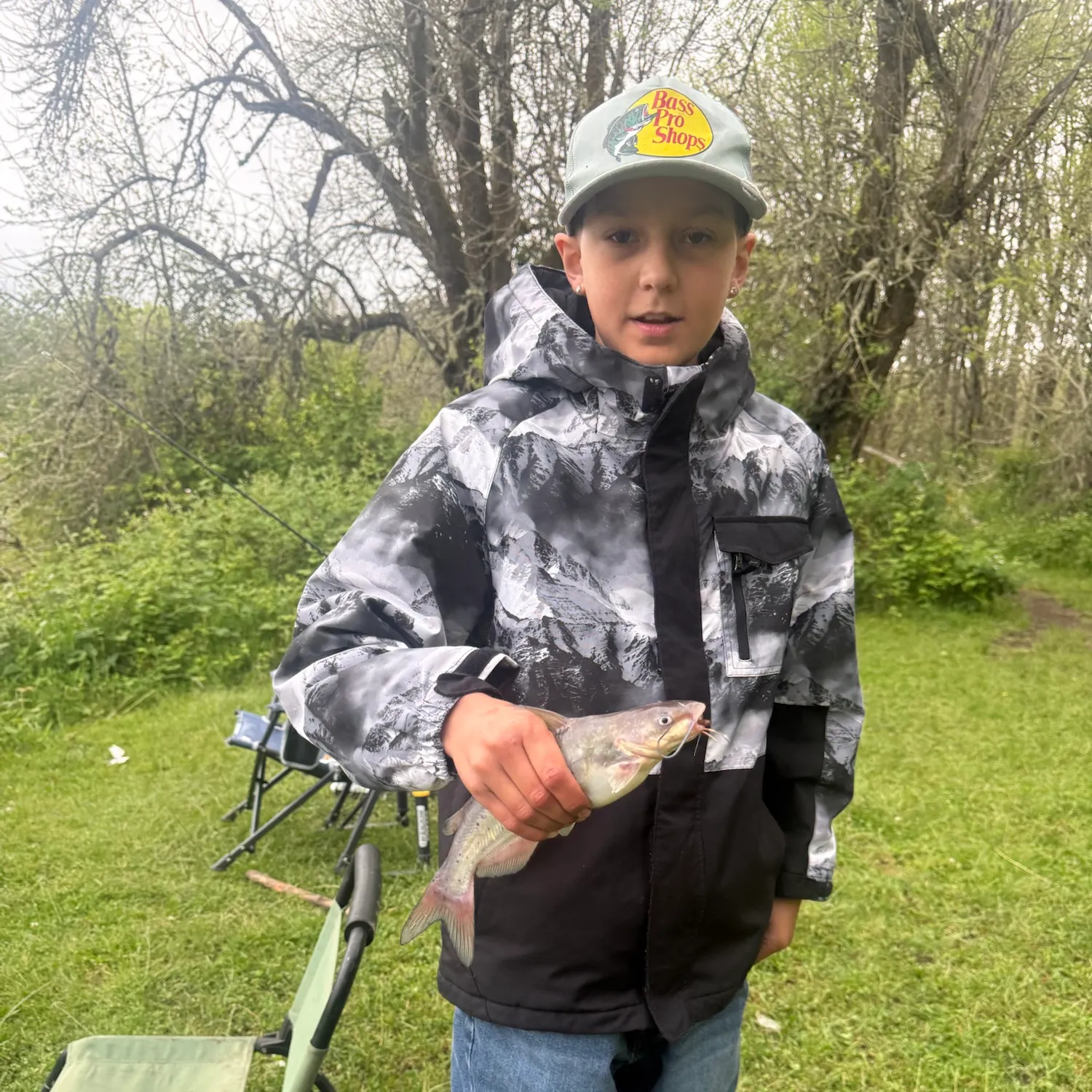 Channel catfish caught on Fishbrain