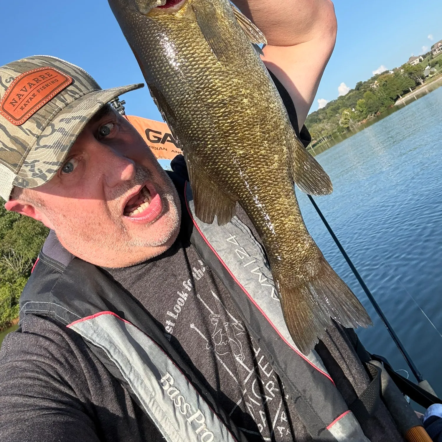 Smallmouth bass caught on Fishbrain