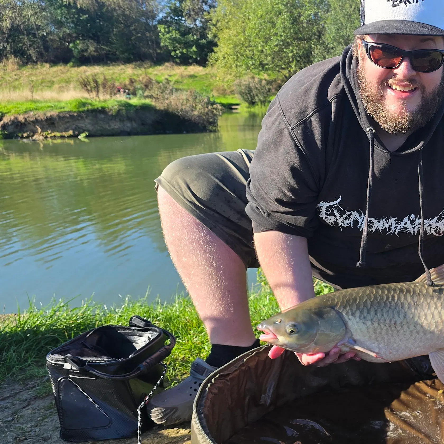 Grass carp caught on Fishbrain