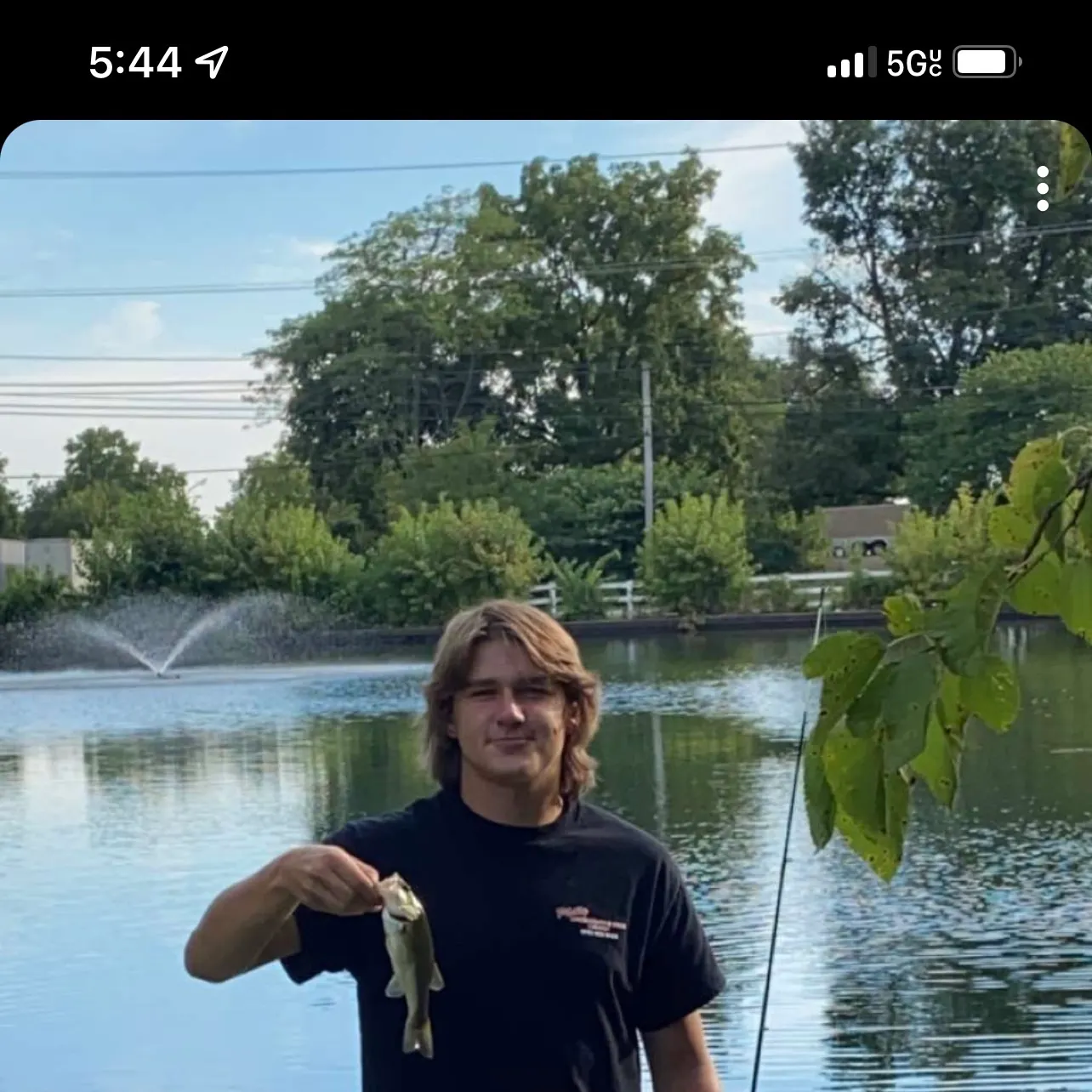 recently logged catches