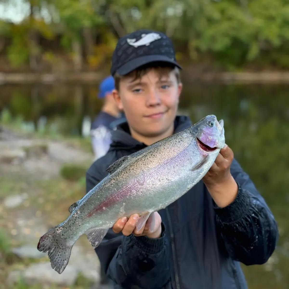 Rainbow trout caught on Fishbrain