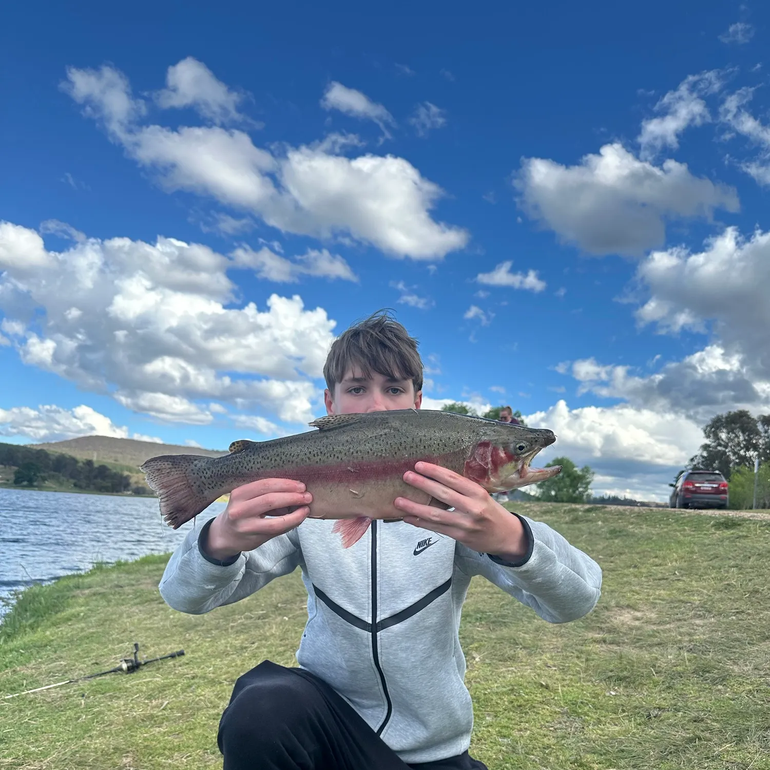 Rainbow trout caught on Fishbrain
