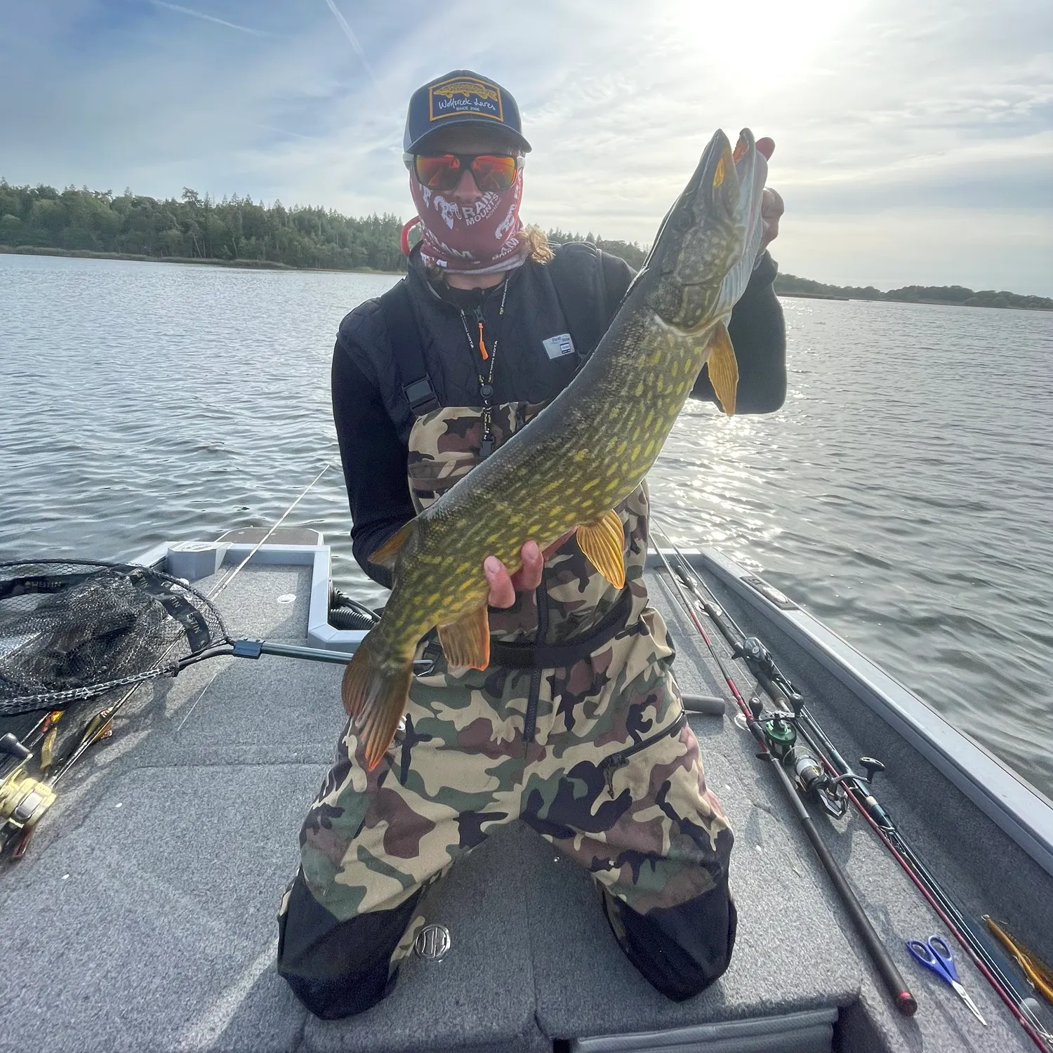 The most recent Northern pike catches on Fishbrain