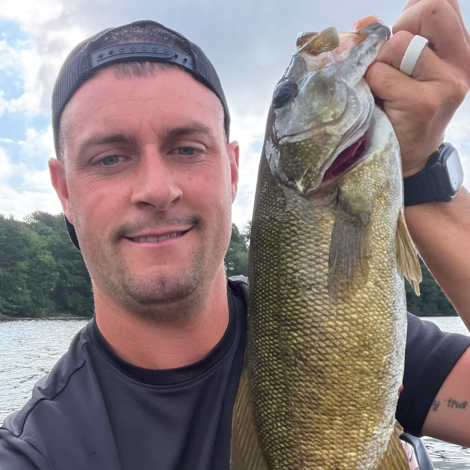 Smallmouth bass caught on Fishbrain