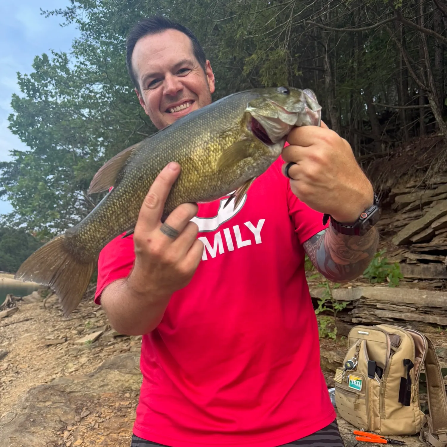 recently logged catches