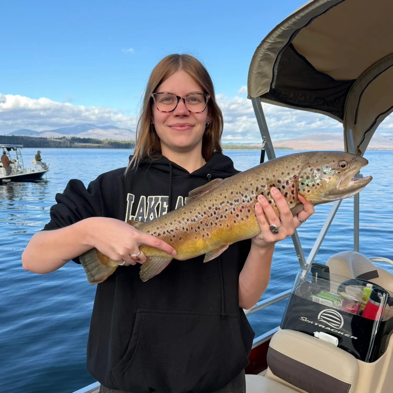 Brown trout caught on Fishbrain