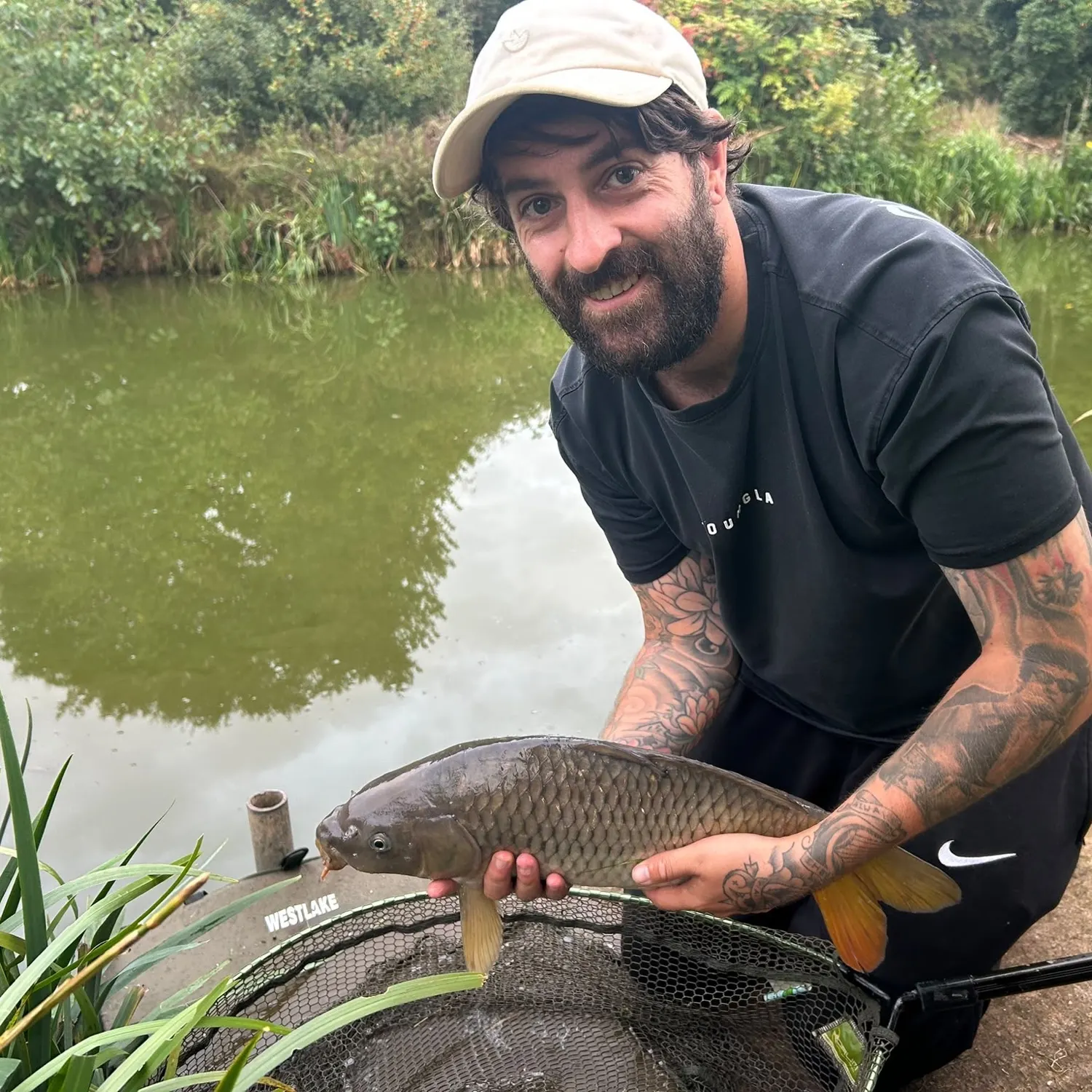 Common carp caught on Fishbrain