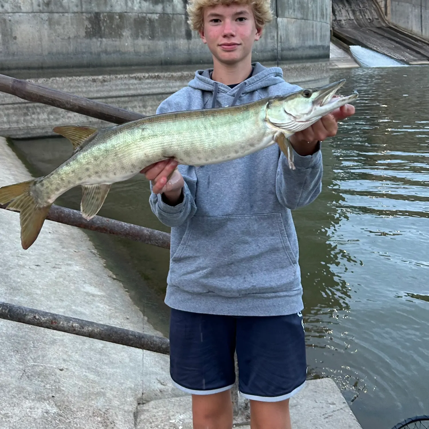Muskie caught on Fishbrain