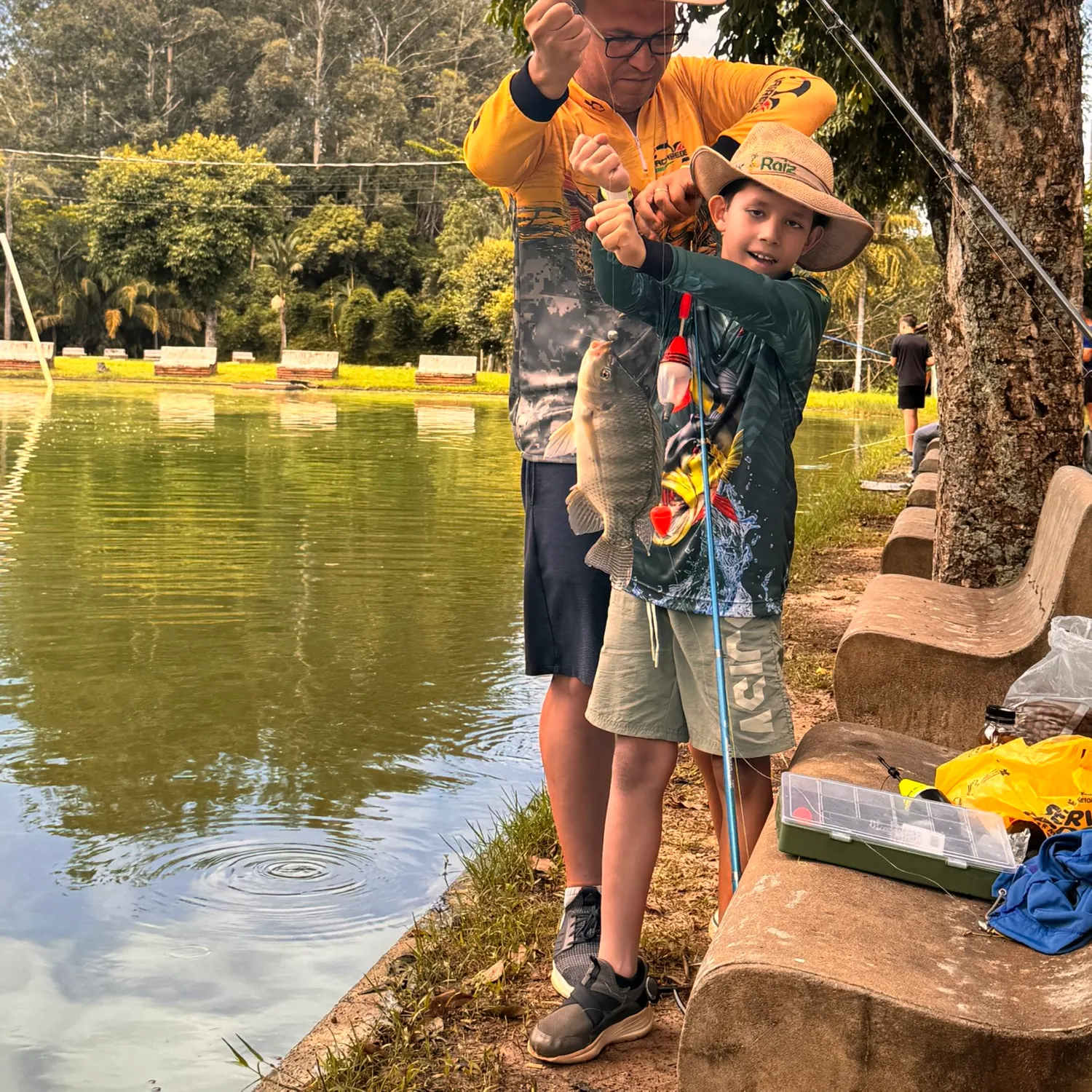 The most recent Redbreast tilapia catches on Fishbrain