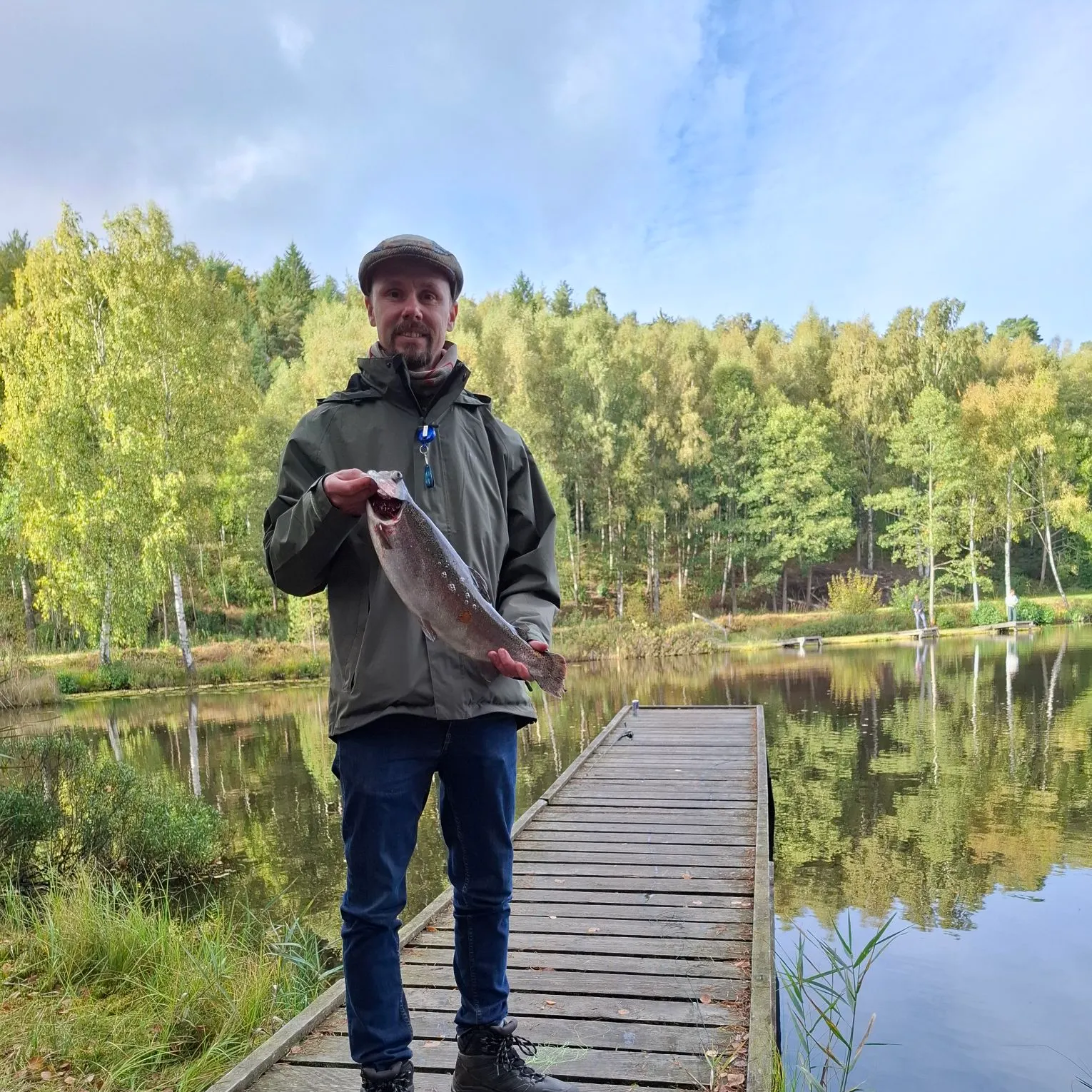 Rainbow trout caught on Fishbrain