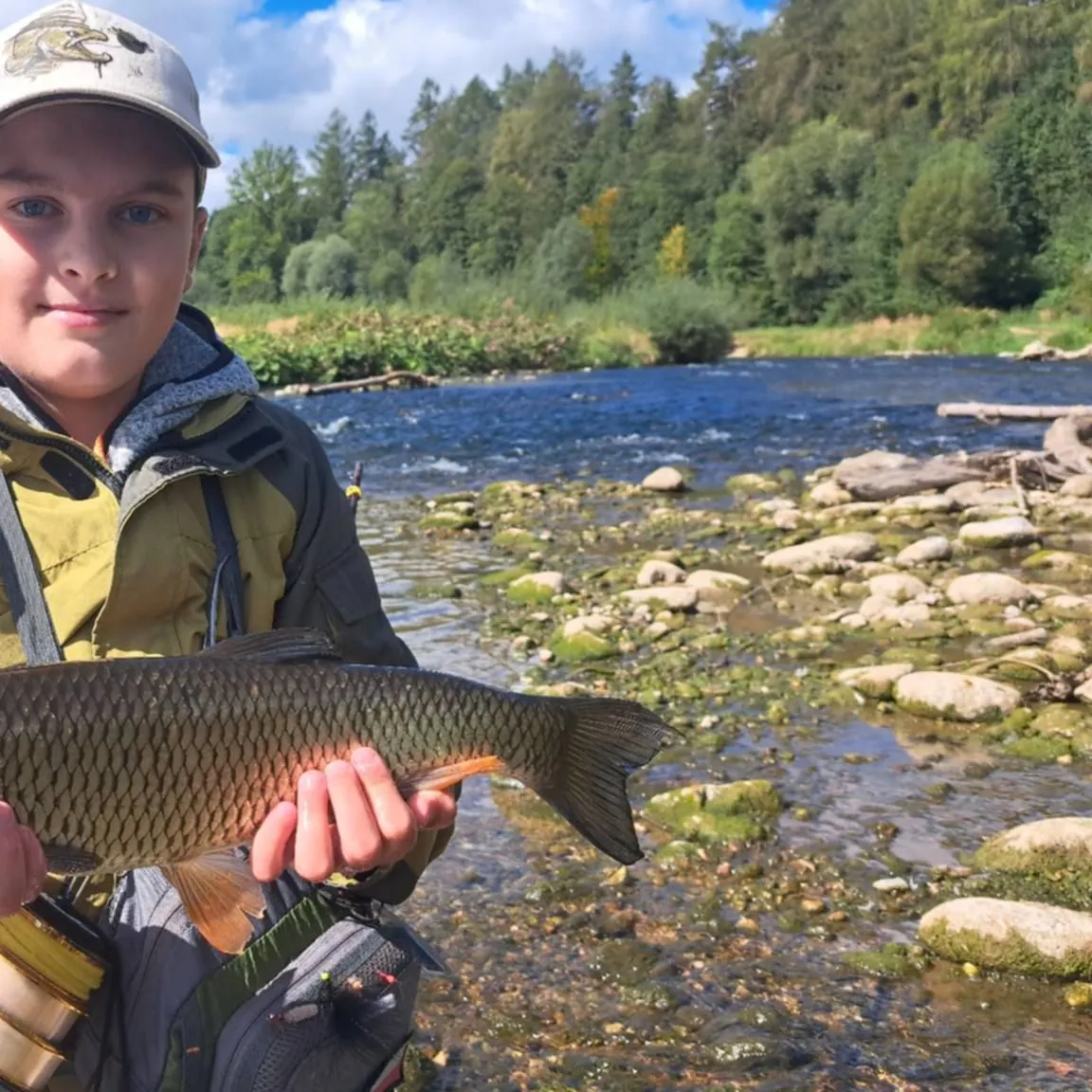 European chub caught on Fishbrain