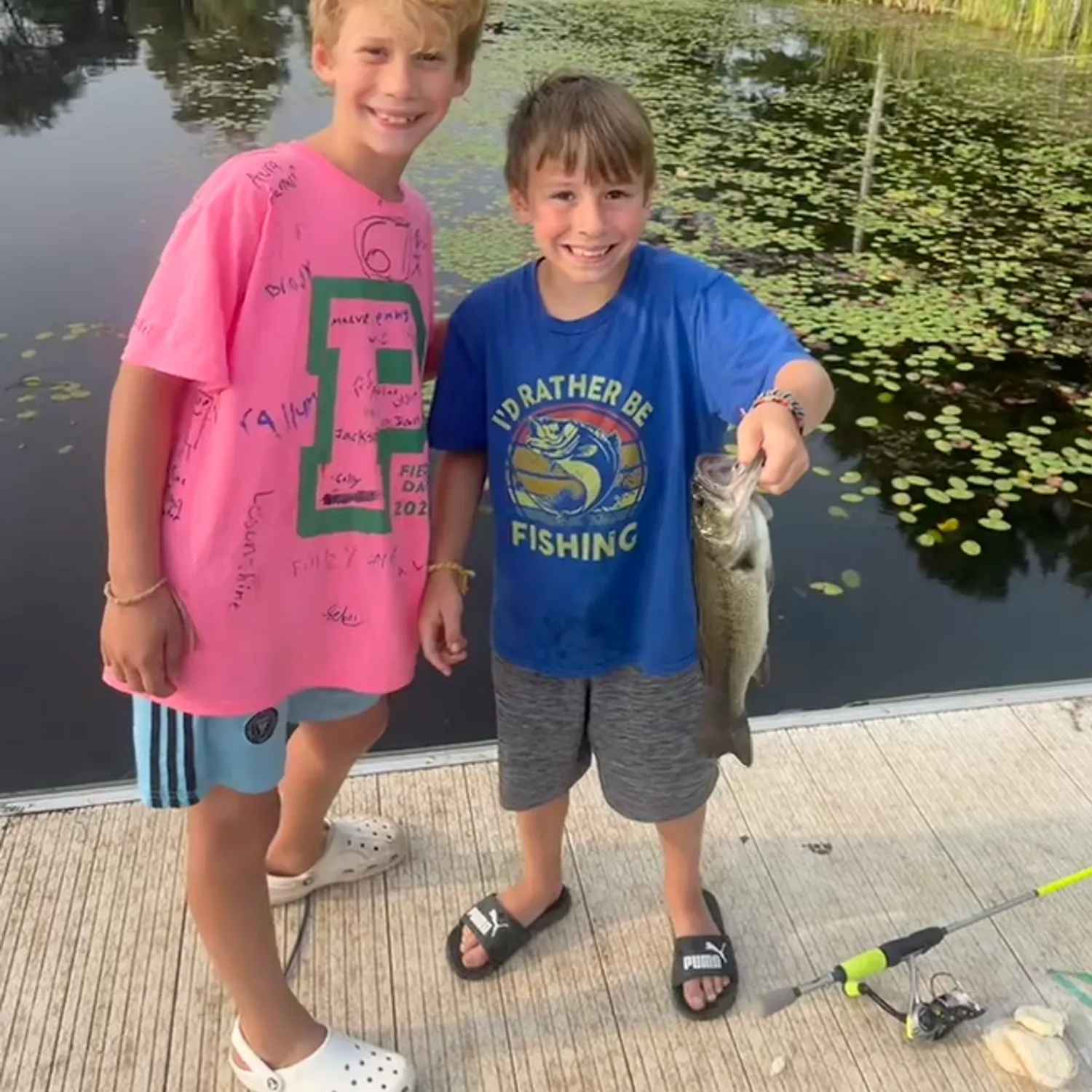 recently logged catches