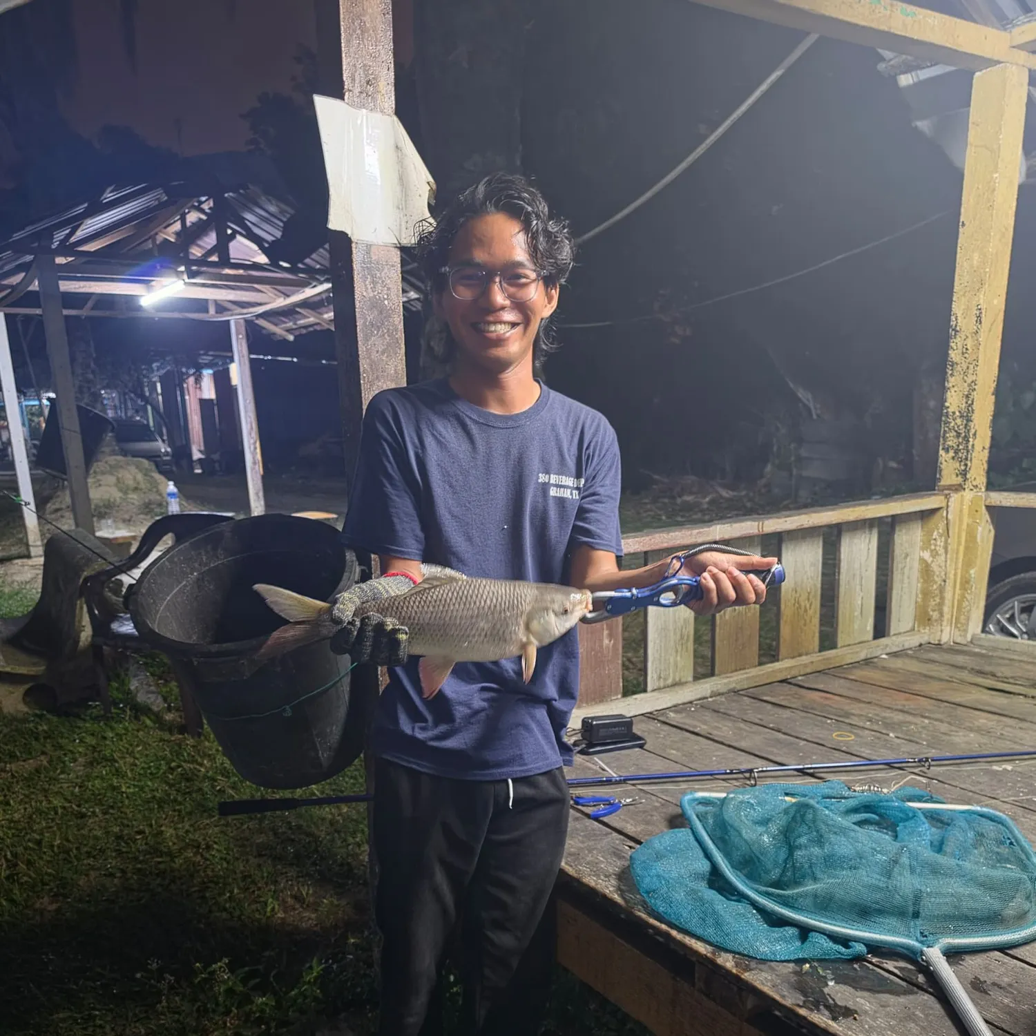 Rohu carp caught on Fishbrain