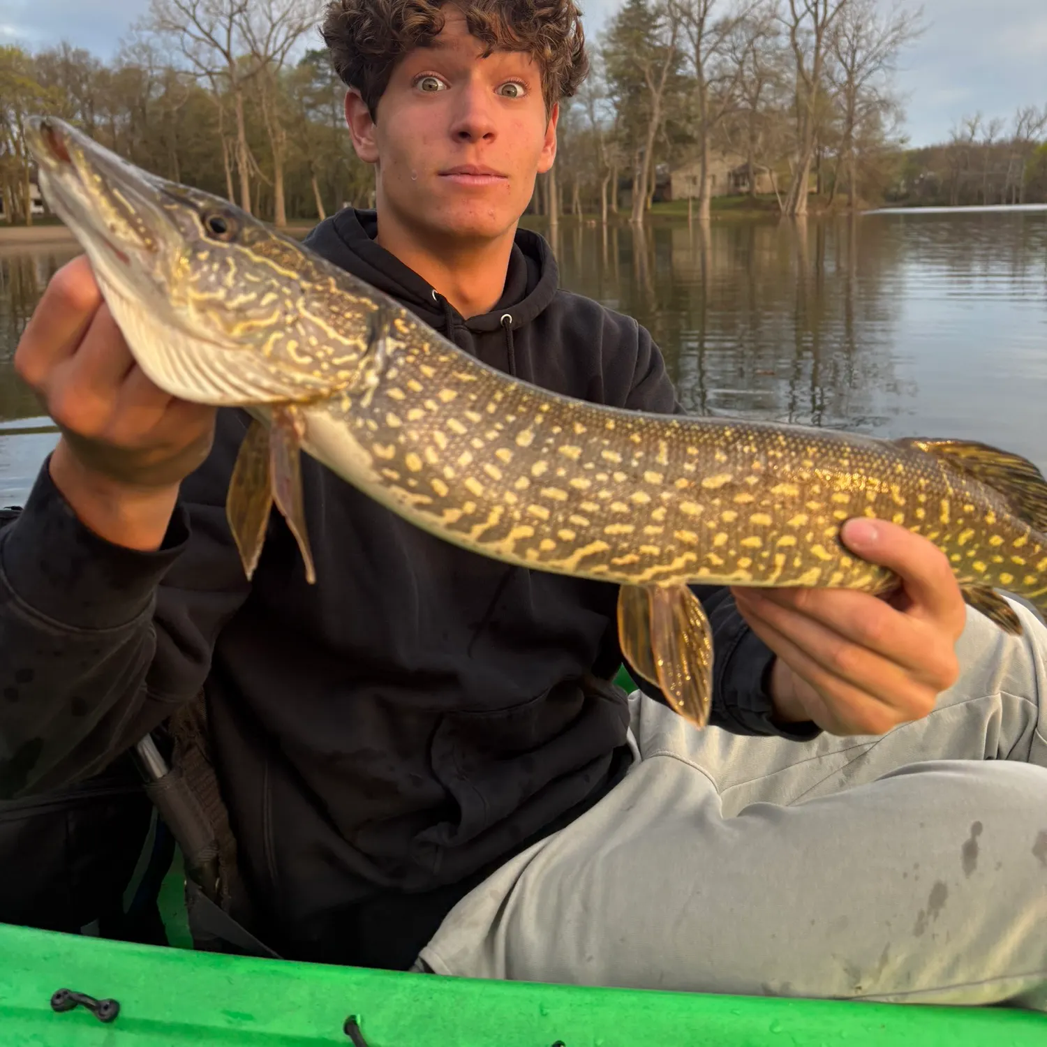 The most recent Northern pike catches on Fishbrain